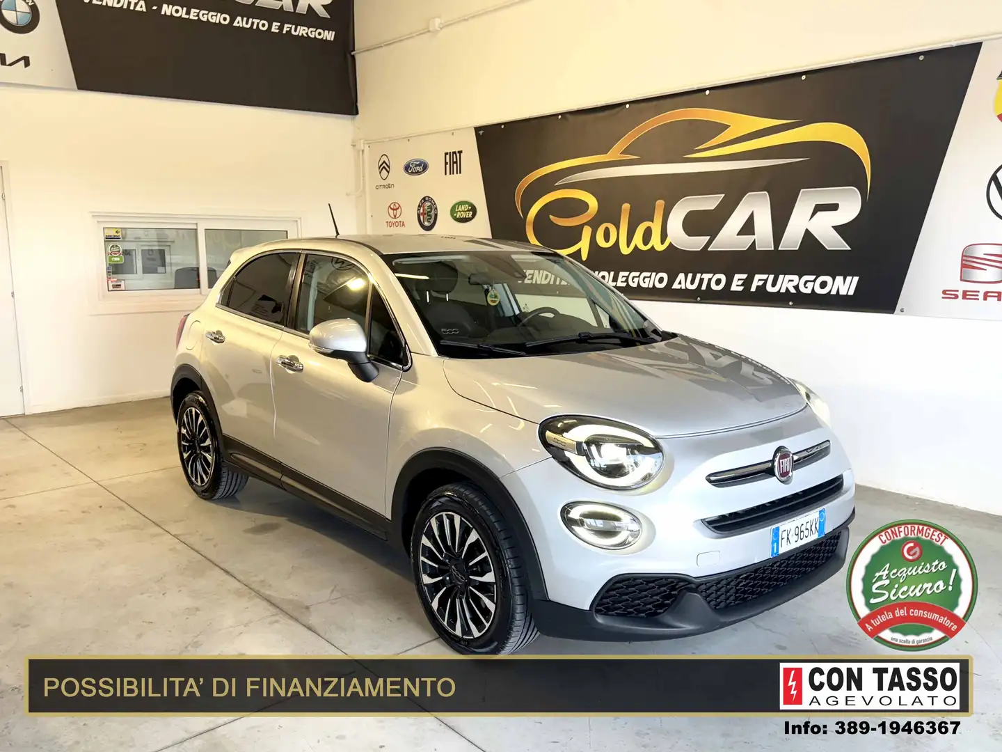 Fiat 500X 500 X 2015 1.6 mjt Business 4x2 120cv Grigio - 1