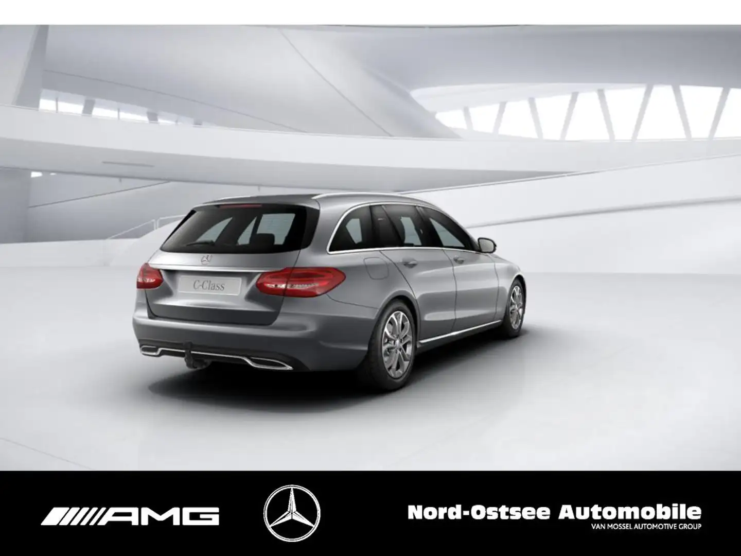 Mercedes-Benz C 220 T d BLUETEC AVANTGARDE TEMPO AHK SHZ LED Gris - 2