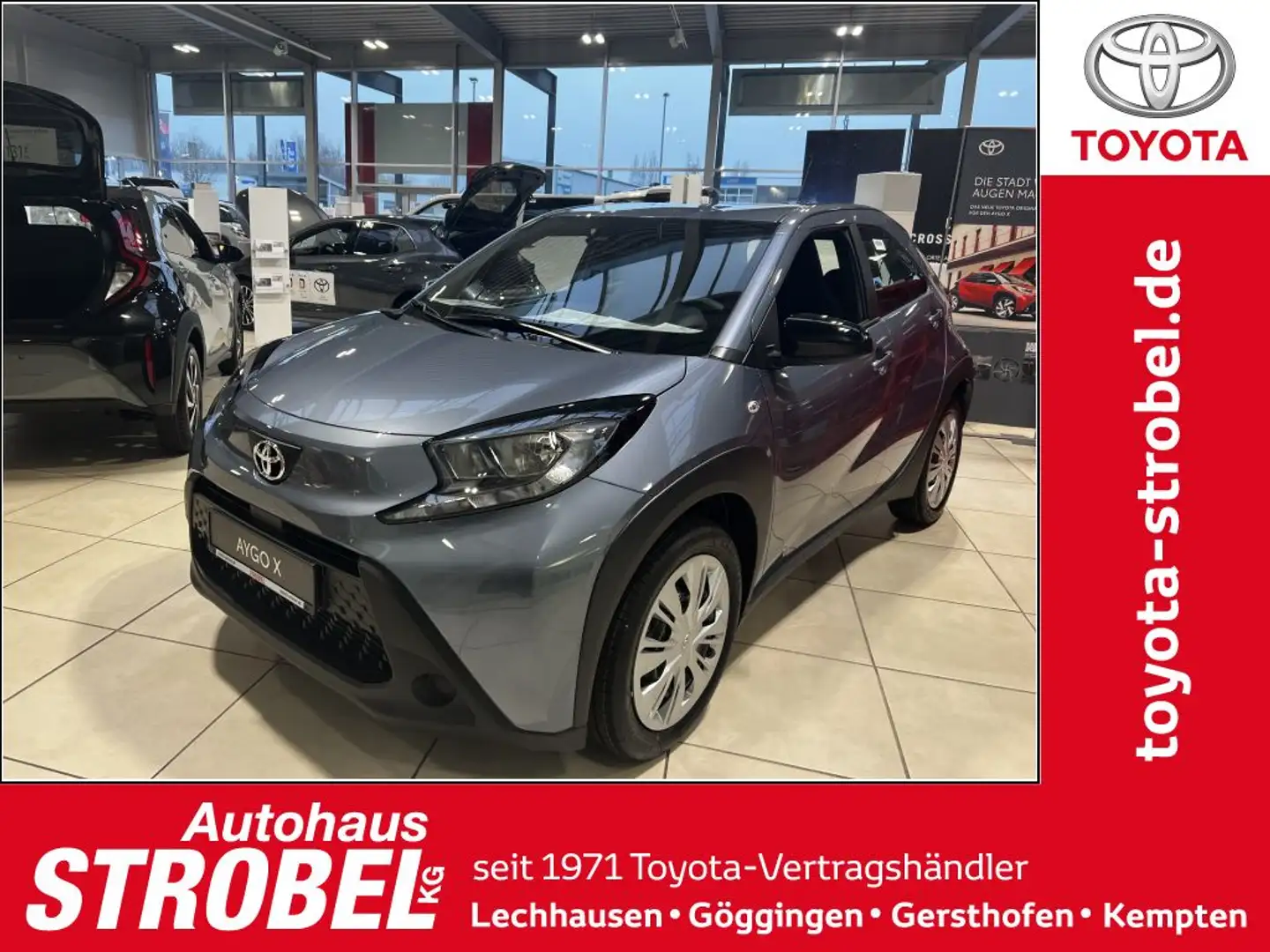 Toyota Aygo X Business Edition (AB7) Grigio - 1