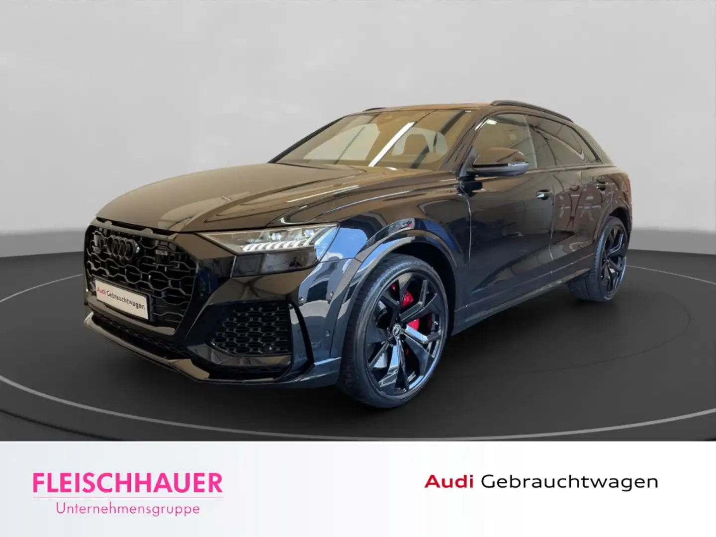 Audi RS Q8 quattro B & O HUD ACC Luftfederung StandHZG Parkle Zwart - 1