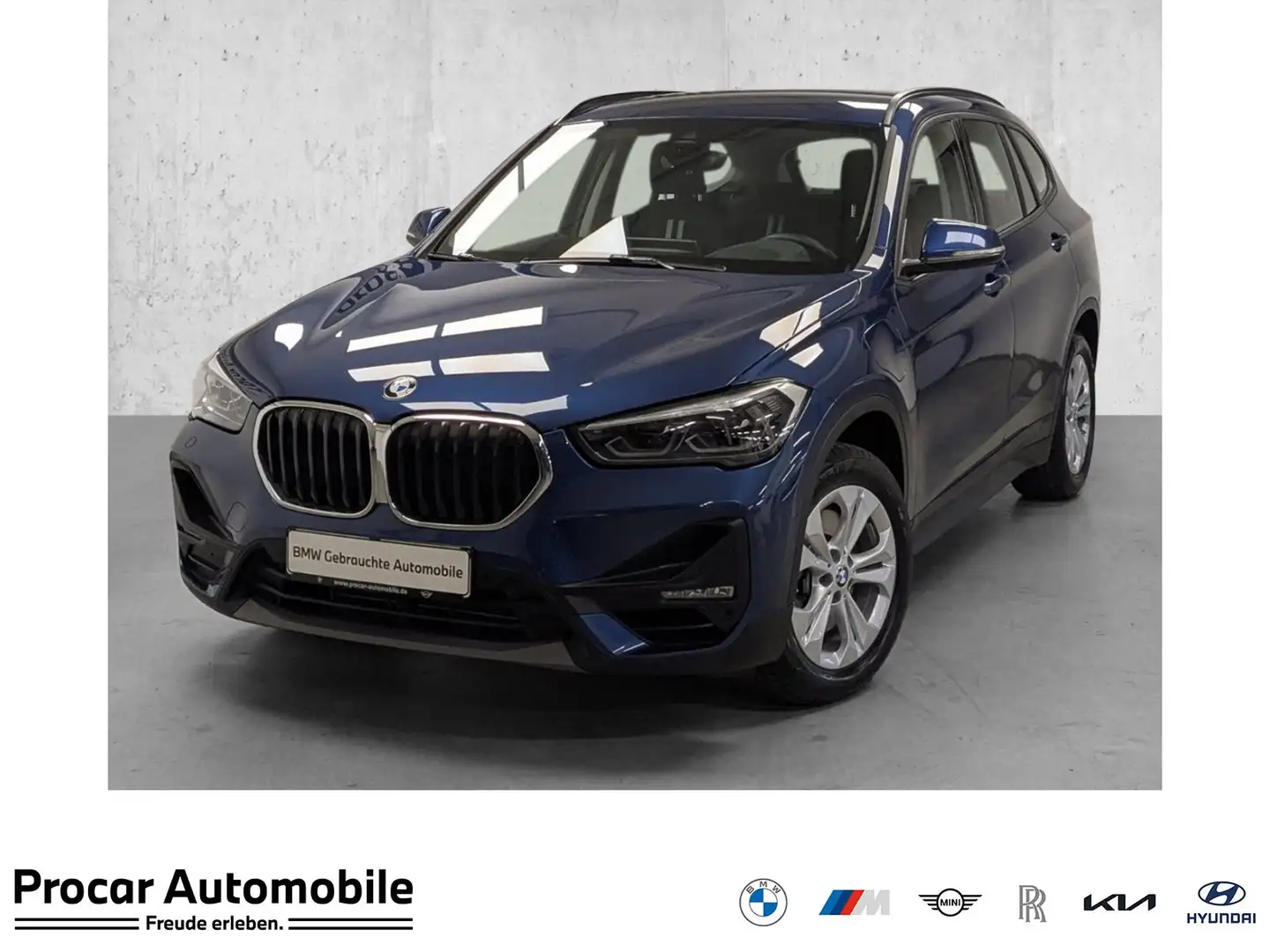 BMW X1 xDrive25e AHK ACC HuD RFK HiFi DA+ PA DAB LED Bleu - 1