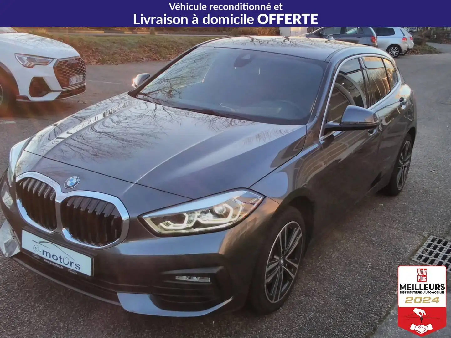 BMW 116 116d 116 ch DKG7 - Business Design Blanc - 1