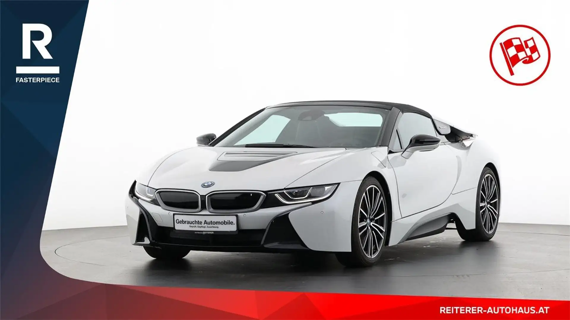 BMW i8 Roadster Bílá - 1