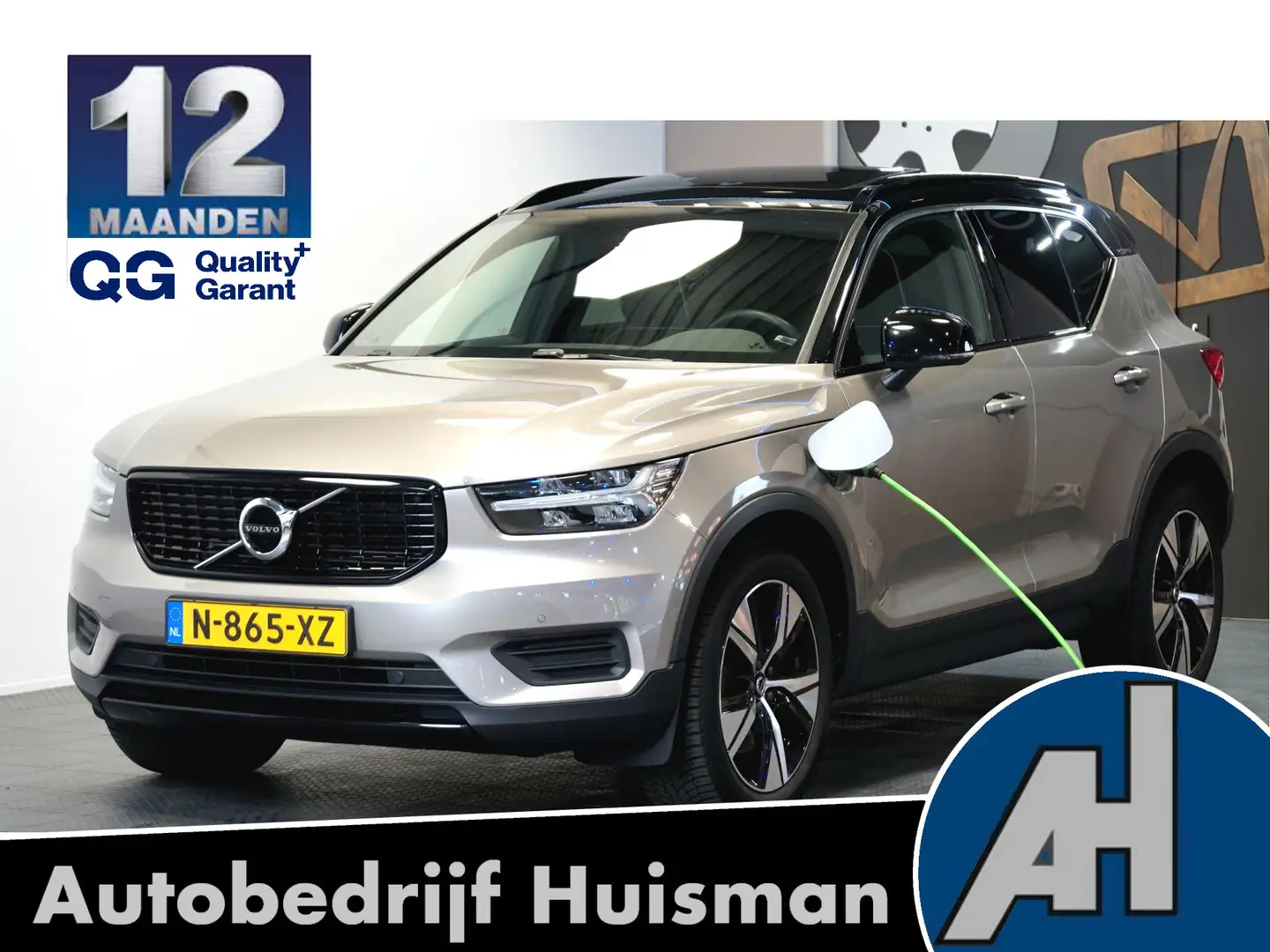 Volvo XC40 1.5 T4 155kW/211pk DCT7 Recharge R-Design PANORAMA Grijs - 1
