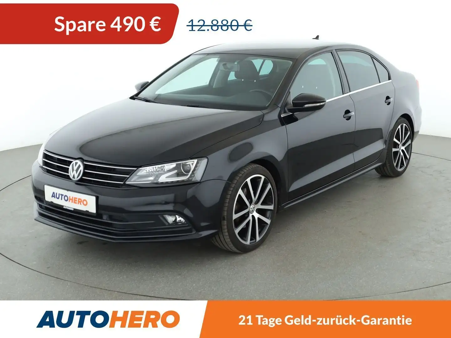 Volkswagen Jetta 1.4 TSI BlueMotion*NAVI*XENON*PDC*KLIMA* Schwarz - 1