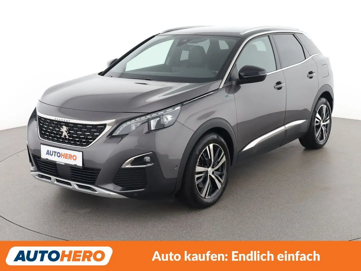 Peugeot 3008 1.6 Hybrid 225 GT Grau - 1