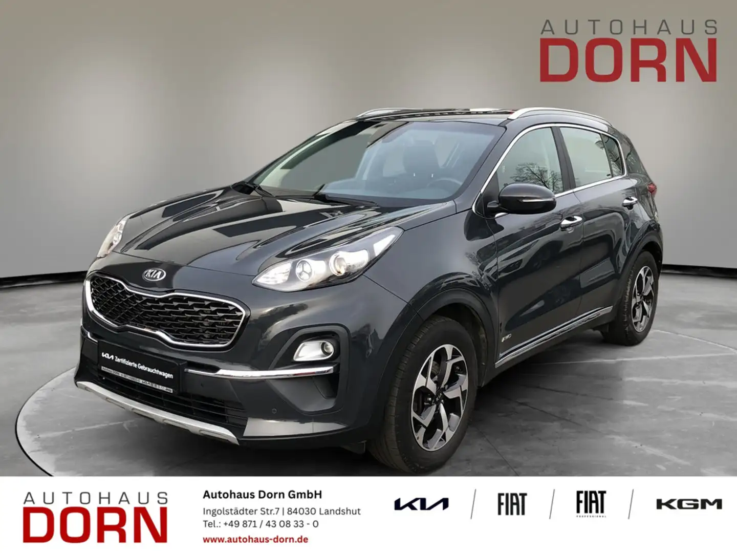 Kia Sportage Vision 1.6D AWD Komfort-Paket AHK Grau - 1