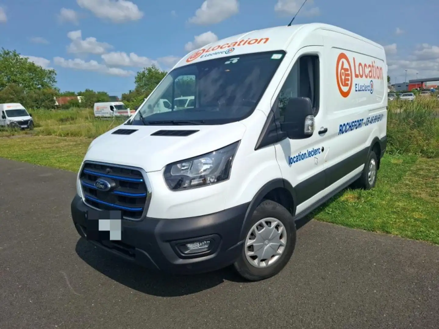 Ford Transit PE 350 L2H2 198 KW BATTERIE 75/68 KWH TREND BUS*29 Blanc - 1