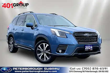 Blue 2024 Subaru Forester Limited Wagon AWD Wagon Continuously Variable Transmission