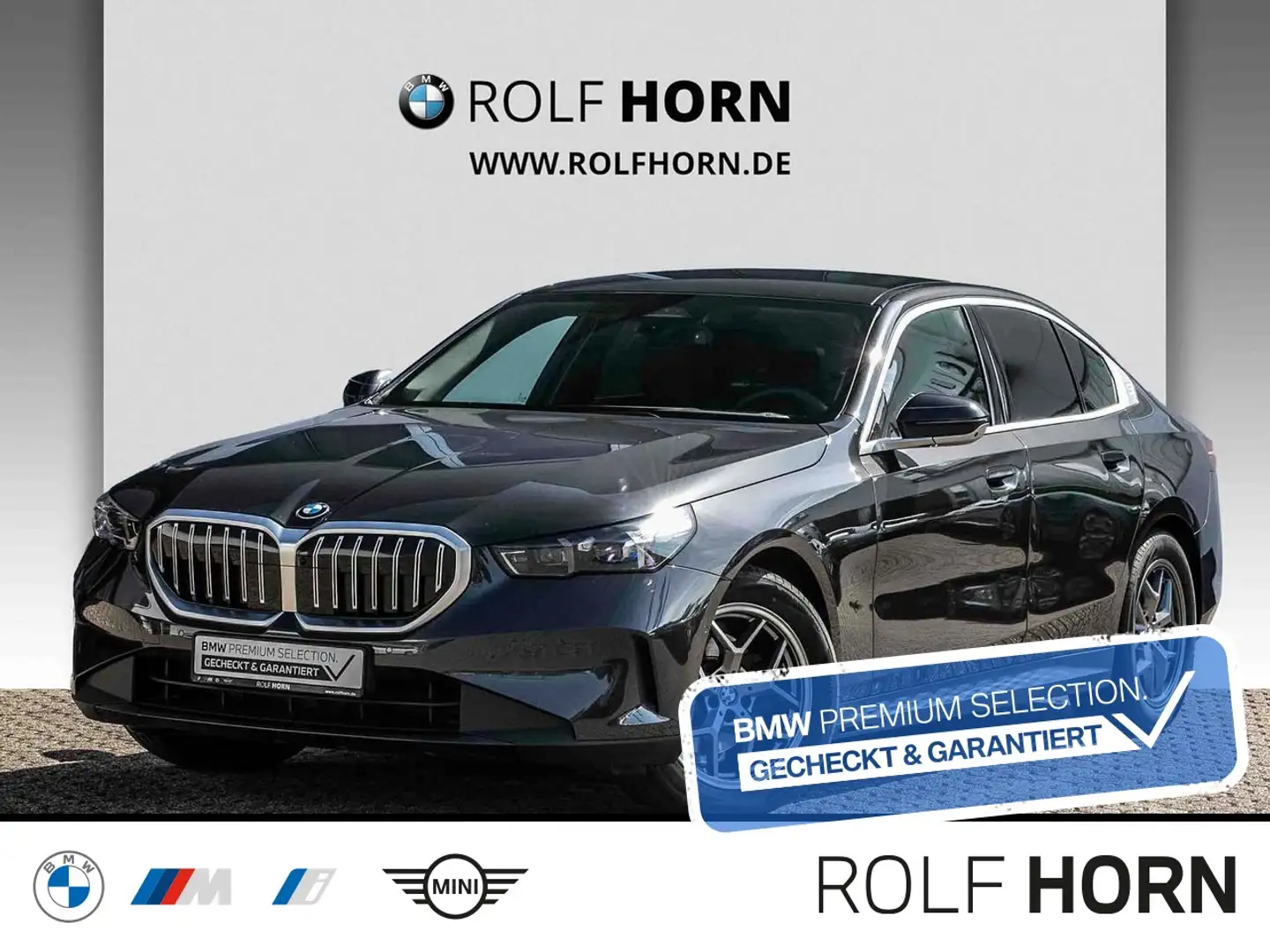 BMW 520 d xDrive Navi LED HeadUp RKam Sitzhzg. Klima. Grau - 1