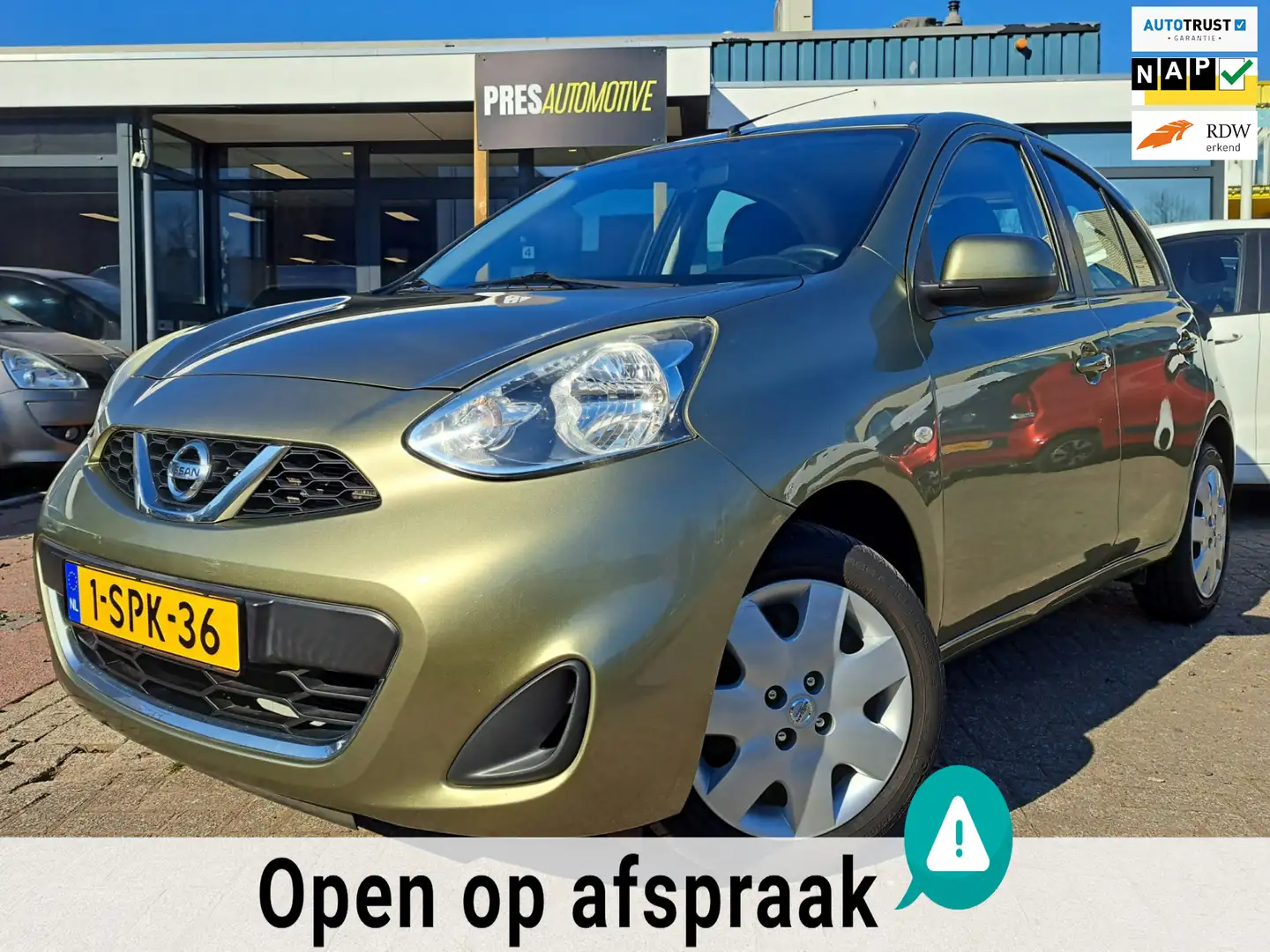 Nissan Micra 1.2 DIG-S Acenta Grijs - 1