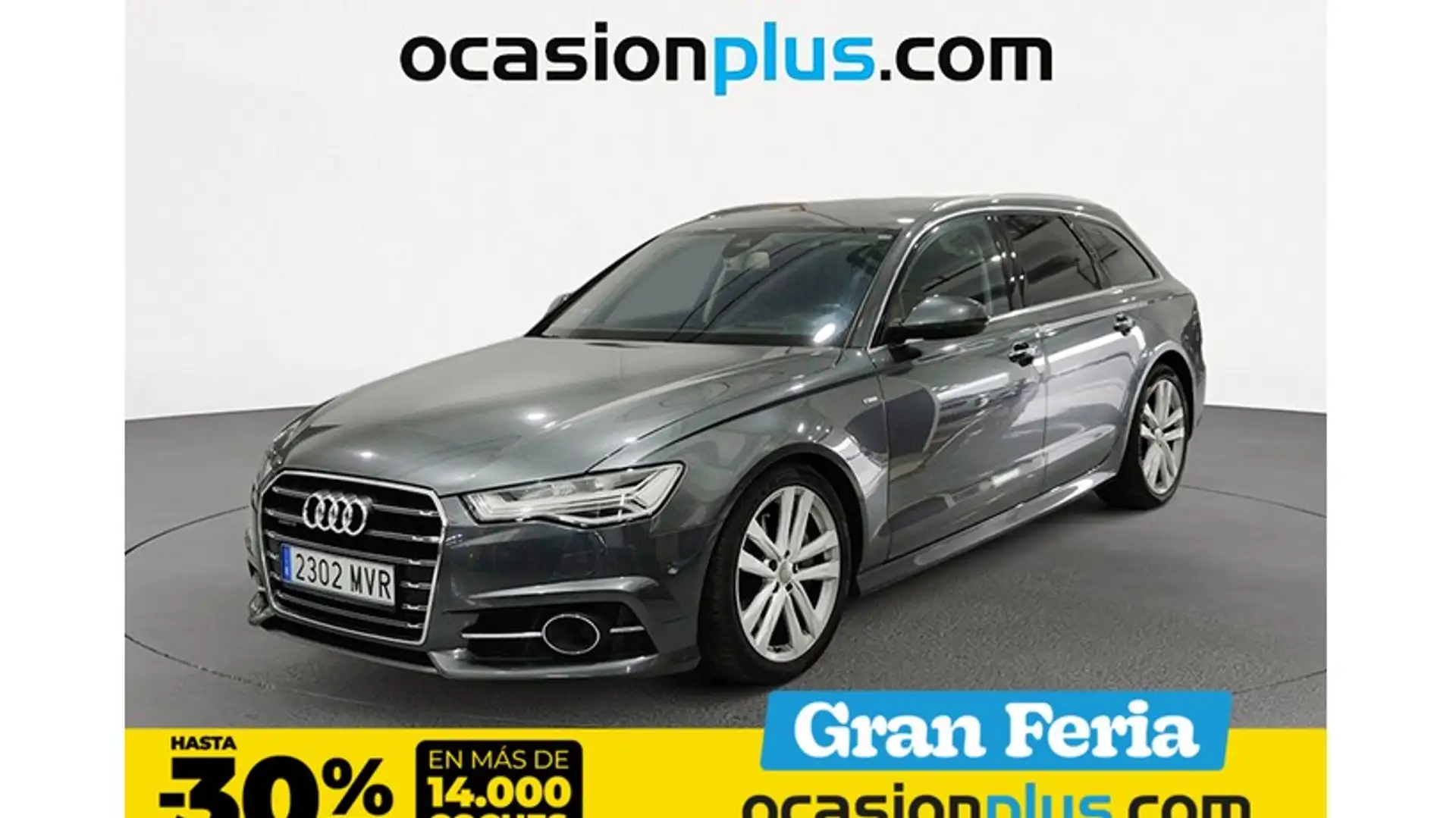 Audi A6 Avant 3.0TDI S line edition Q. S-T 200kW Zwart - 1