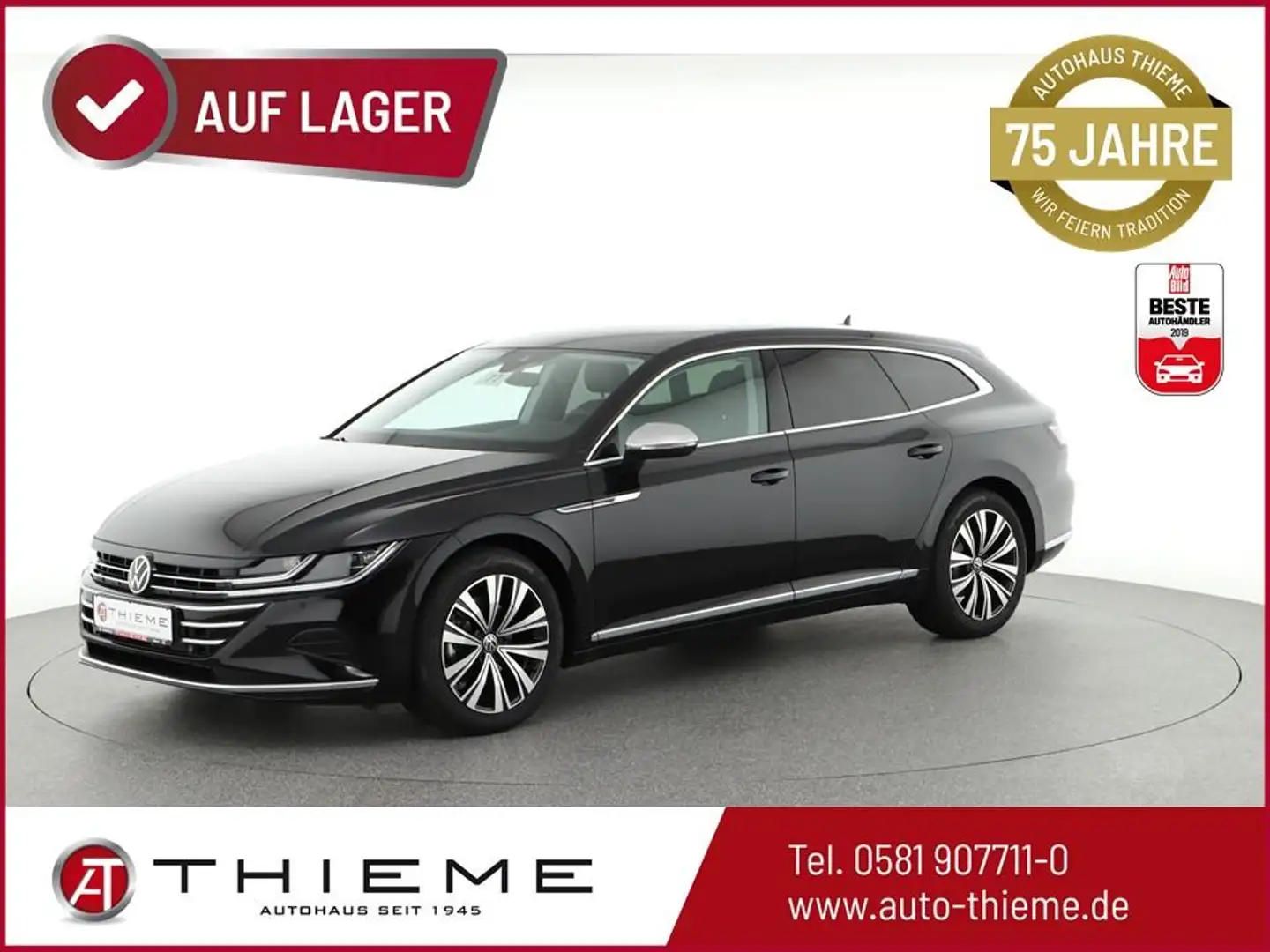 Volkswagen Arteon Shooting Brake Elegance 190PS TSI DSG - Navi/RF... Schwarz - 1