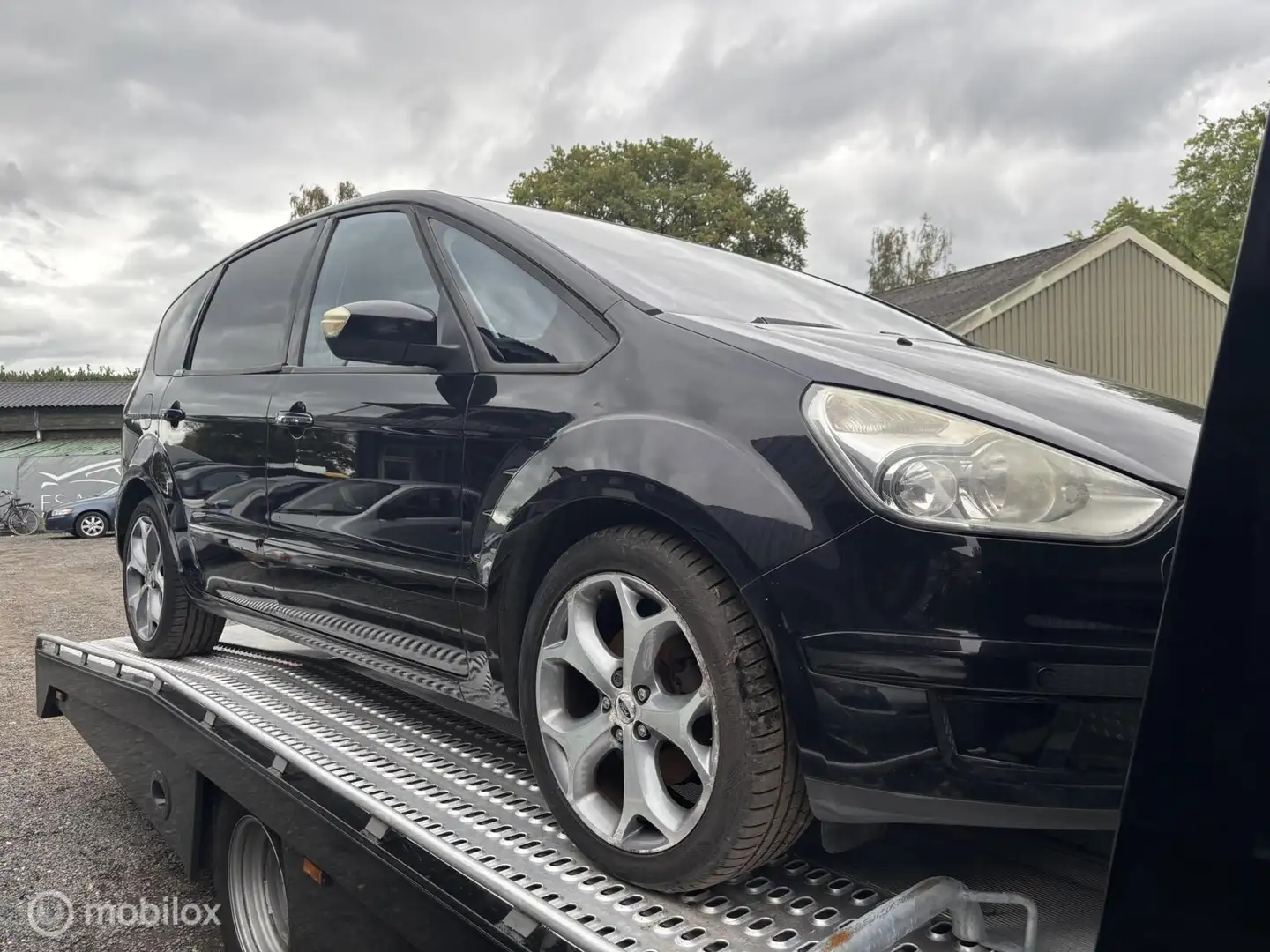 Ford S-Max 2.0 Titanium 7p. KOOPJE LEES TEKST NAVI AIRCO PARK Zwart - 2