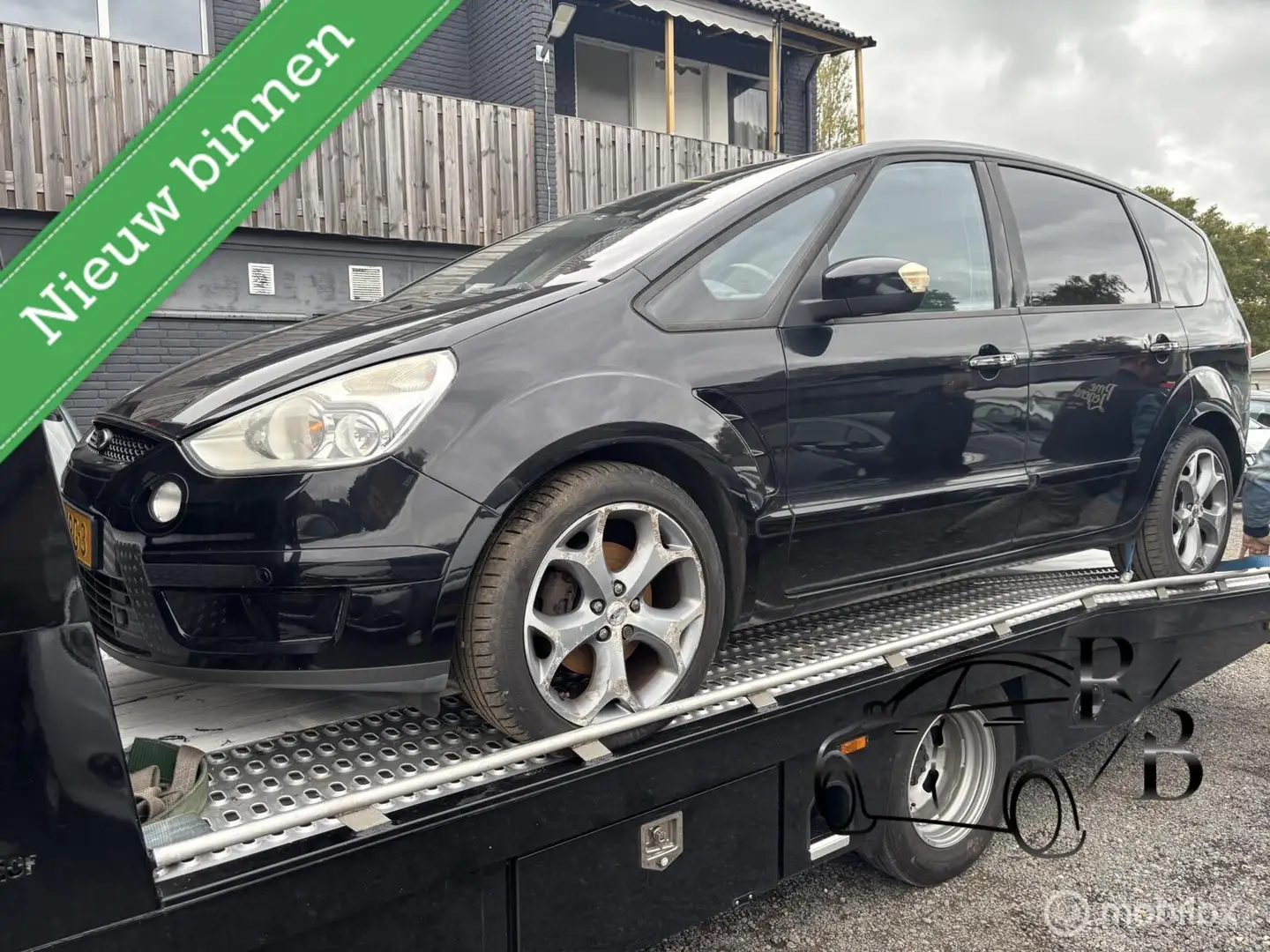 Ford S-Max 2.0 Titanium 7p. KOOPJE LEES TEKST NAVI AIRCO PARK Zwart - 1