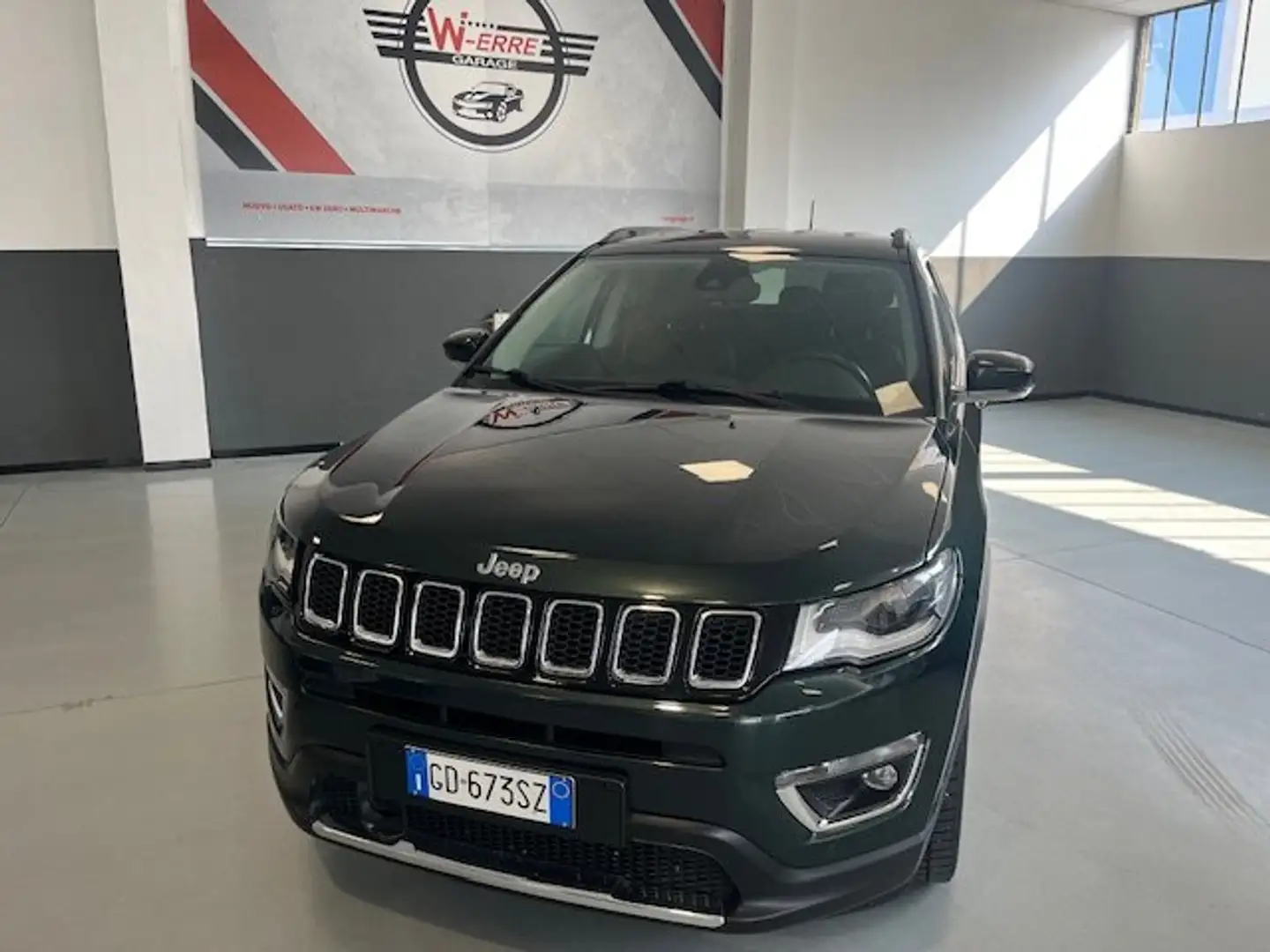 Jeep Compass Compass II 1.3turbo t4 Limited 130cv GANCIO TRAINO Verde - 2