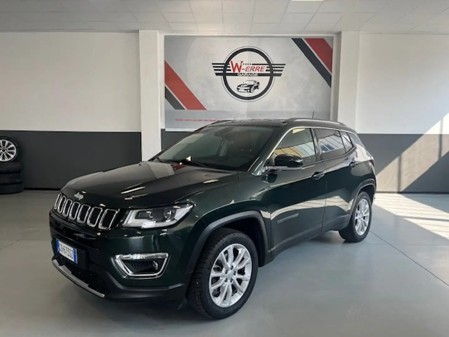 Jeep Compass Compass II 1.3turbo t4 Limited 130cv GANCIO TRAINO Verde - 1