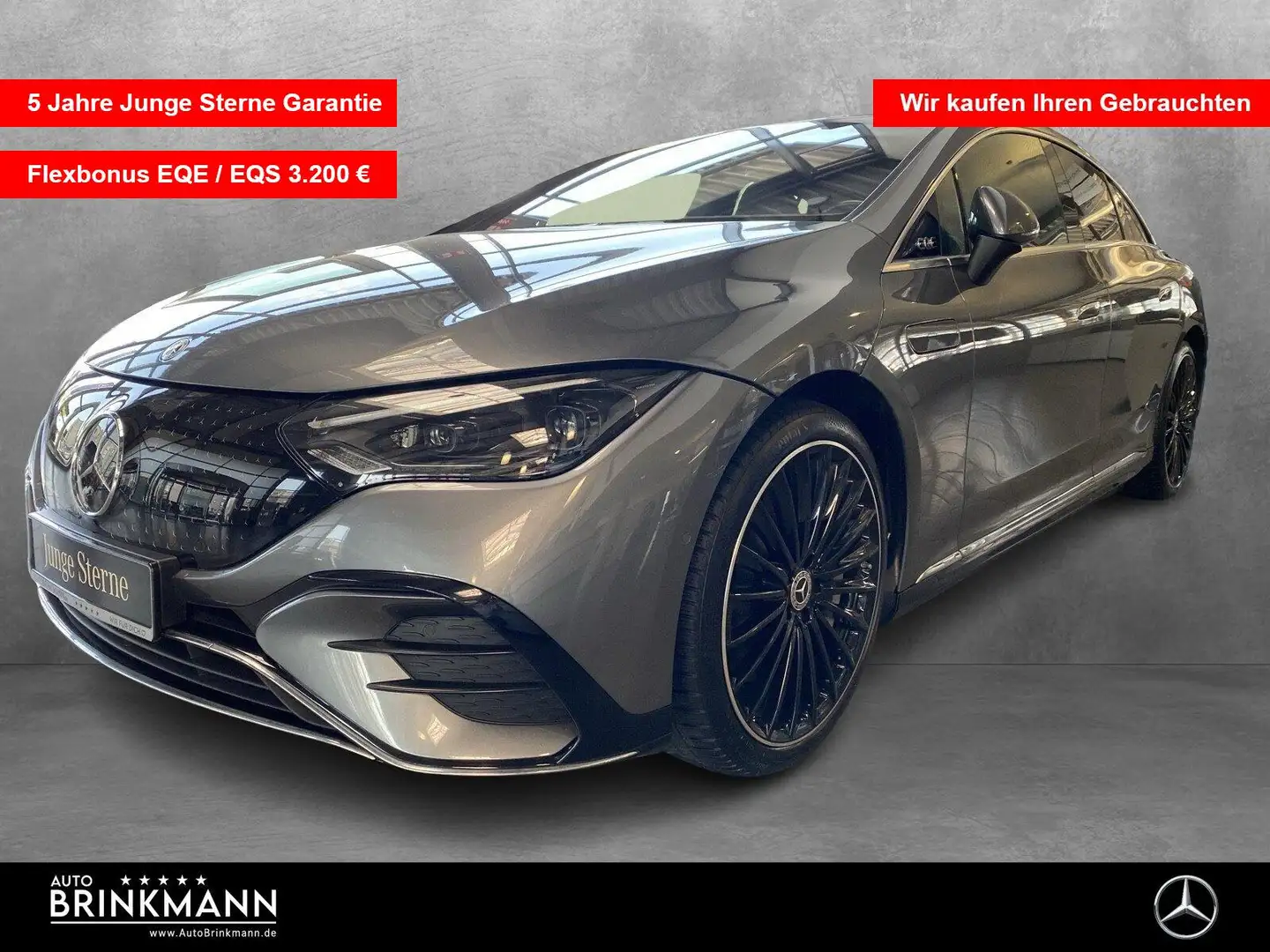 Mercedes-Benz EQE 350 EQE 350+ AMG-LNE/AIRMATIC/SHZ FOND/FRONTSCH.HZG Gris - 1