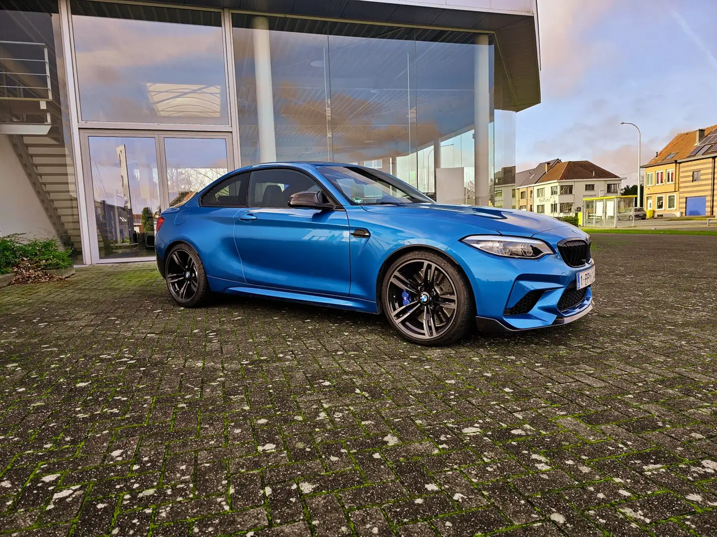 BMW M2 3.0 Competition - KEYLESS - PANO - CARBON Blauw - 1