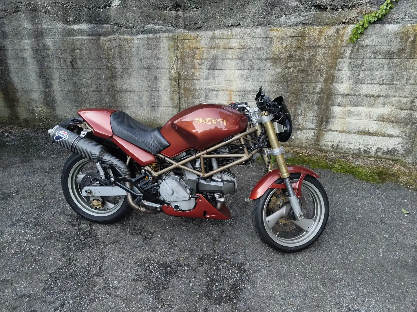 Ducati Monster 600 special limited iscritto ASI Brown - 1