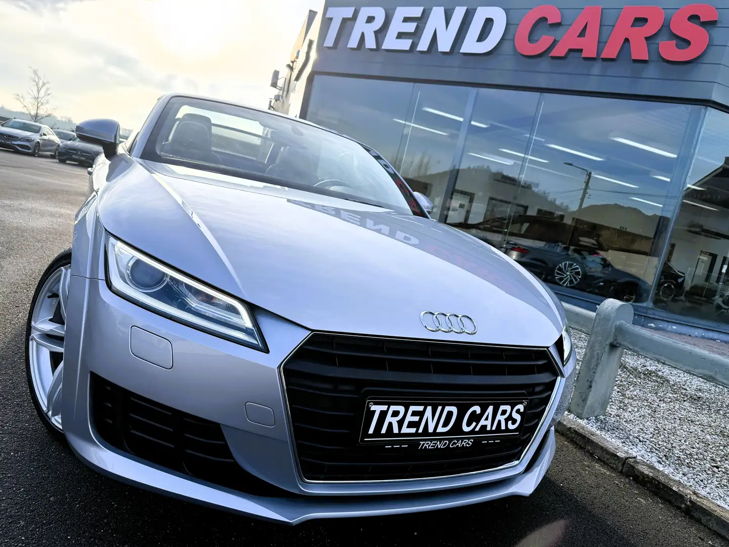 Audi TT CABRIOLET 1.8 TFSI S-TRONIC VIRTUAL CUIR.ALCT GA.1 Argent - 2
