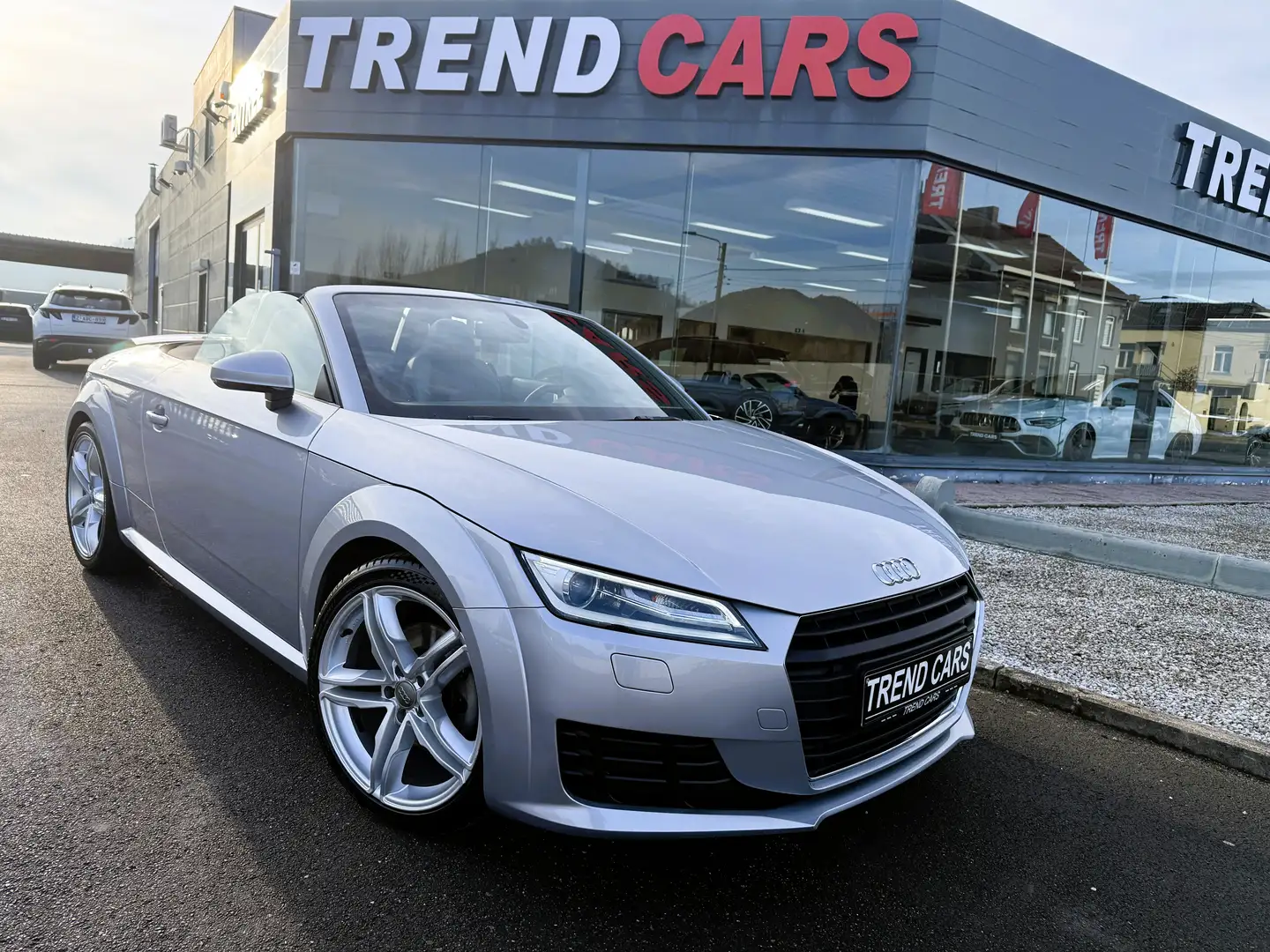 Audi TT CABRIOLET 1.8 TFSI S-TRONIC VIRTUAL CUIR.ALCT GA.1 Argent - 1