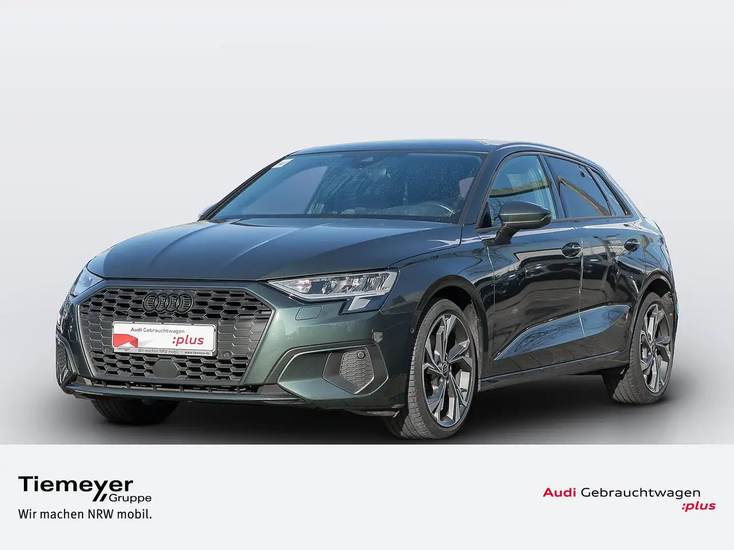 Audi A3 30 TFSI S LINE LM18 SITZHZ PRIVACY Grün - 1