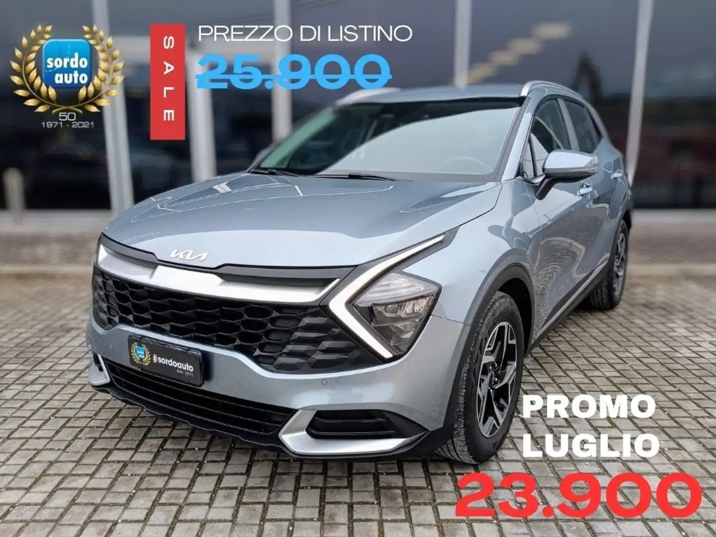 Kia Sportage 1.6 CRDi MHEV DCT Business Gris - 1