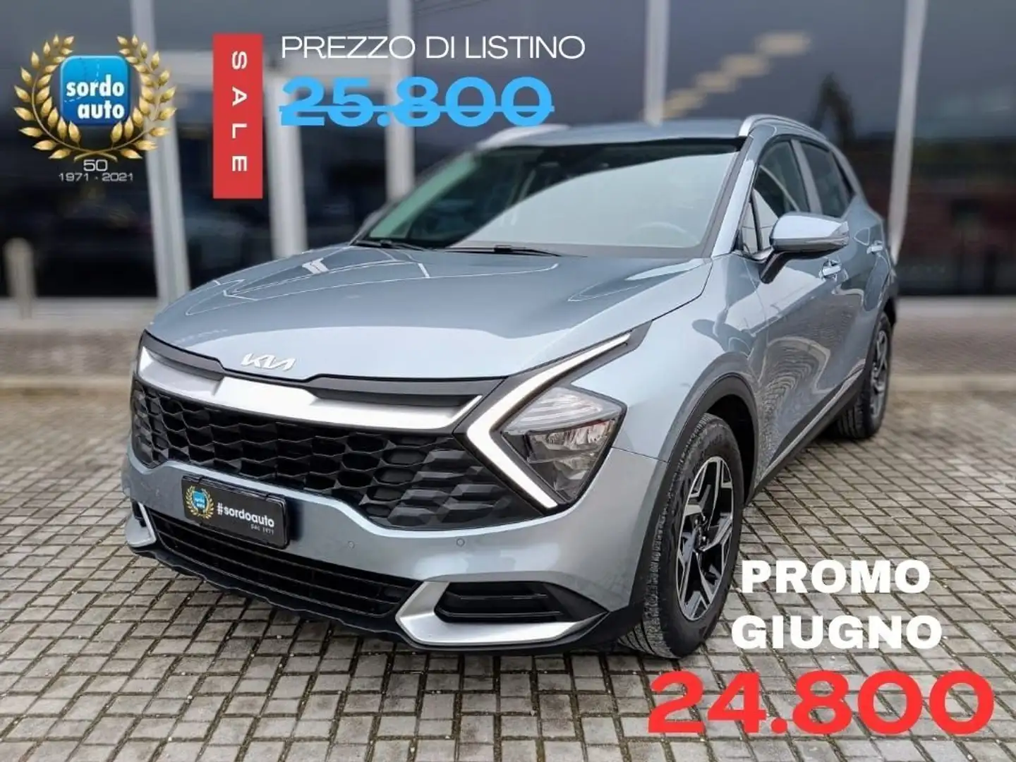 Kia Sportage 1.6 CRDi MHEV DCT Business Grigio - 1