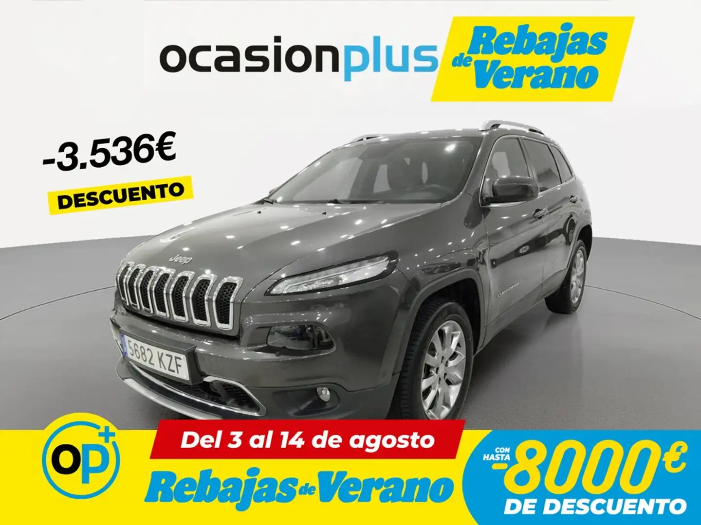 Jeep Cherokee 2.2 Multijet Limited 4x4 ADI Aut. 147kW Gris - 1