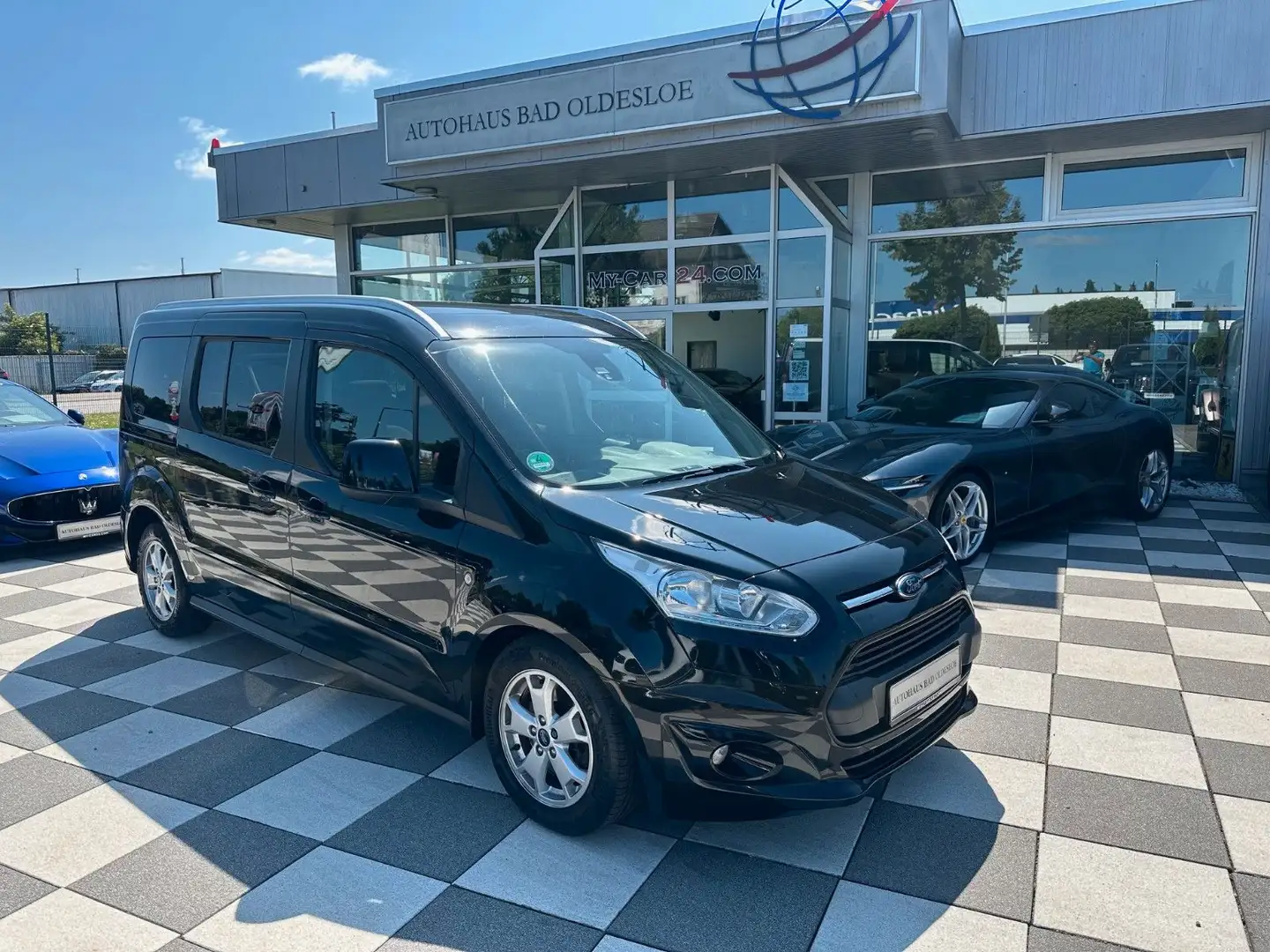 Ford Grand Tourneo Connect Titani,AHK,1.Ha,MwSt.Schhe Schwarz - 2
