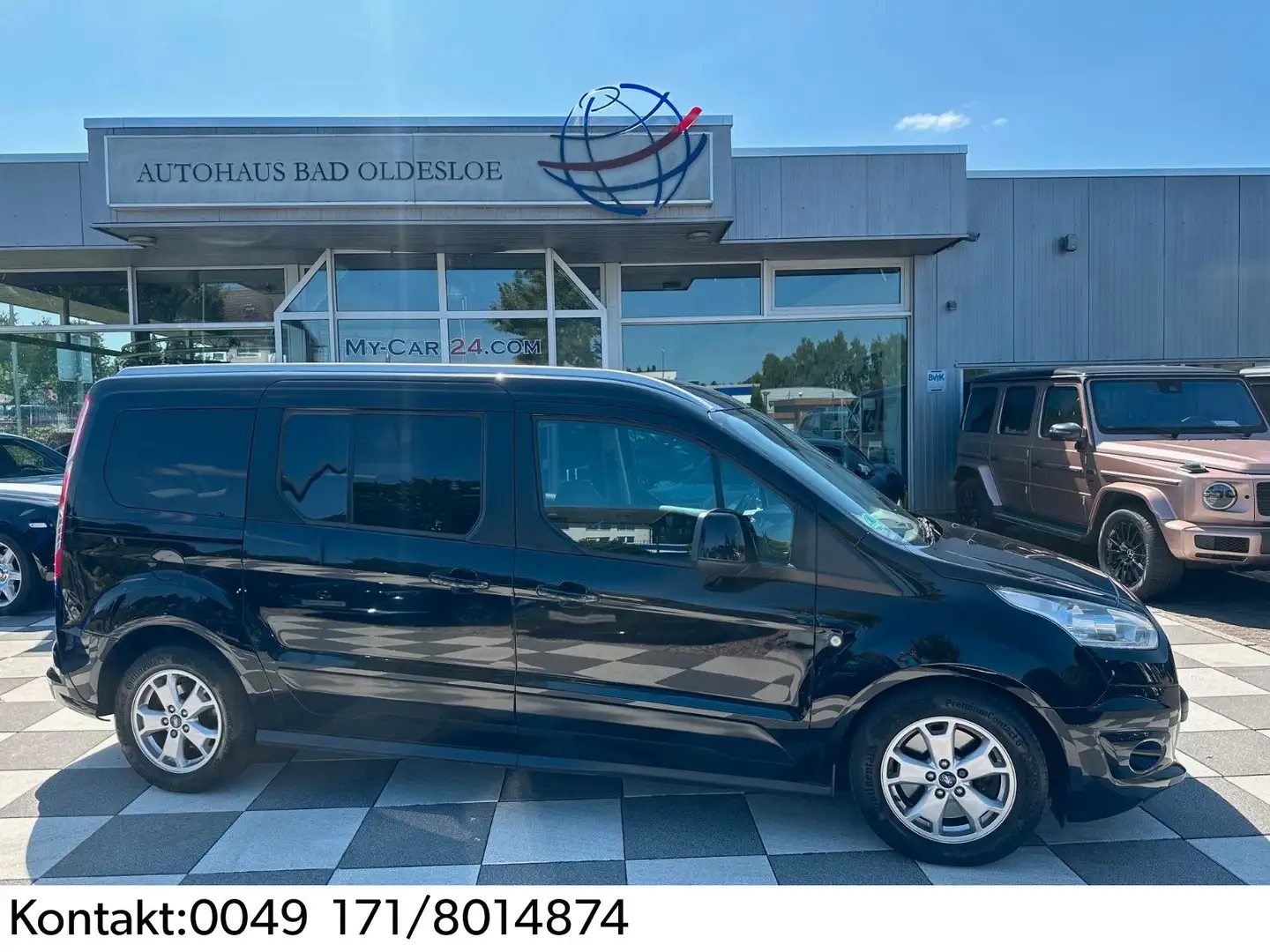 Ford Grand Tourneo Connect Titani,AHK,1.Ha,MwSt.Schhe Schwarz - 1