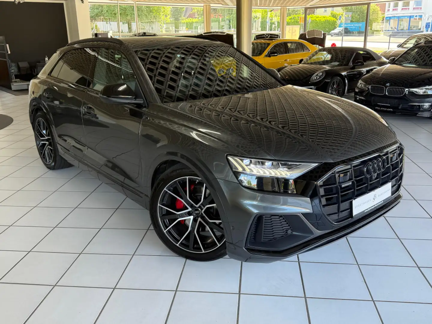 Audi Q8 50 TDI QUAT S-LINE  TOPV B&O STHZ MATRIX 22 Grau - 2