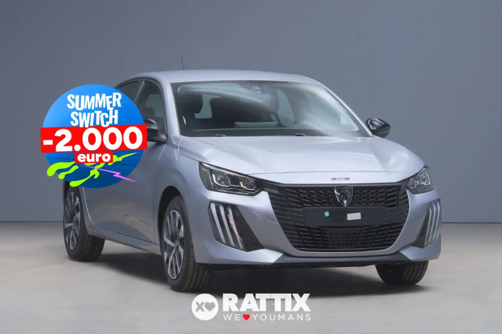 Peugeot 208 1.2 Puretech 100CV Style Grigio - 1