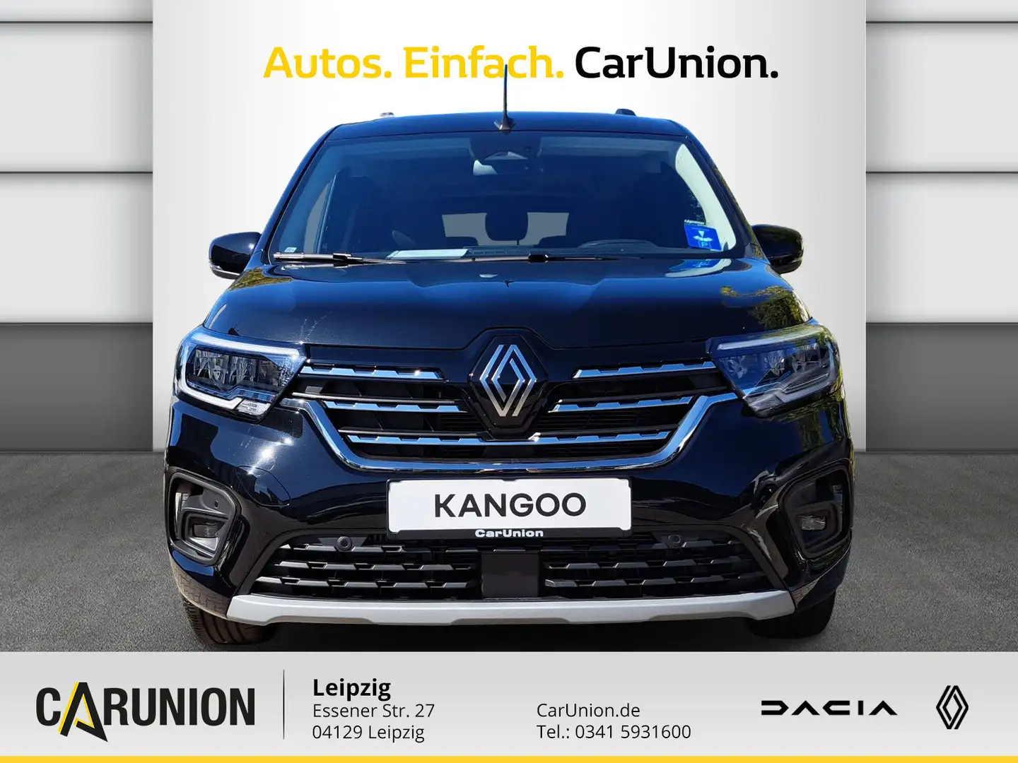 Renault Kangoo PKW GRAND TECHNO TCe 130 EDC 7 Sitzer Schwarz - 2