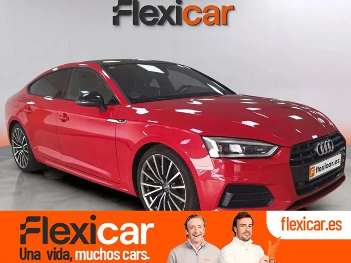 Audi A5 Sportback 40 TDI Black line S tronic 140kW Rouge - 1