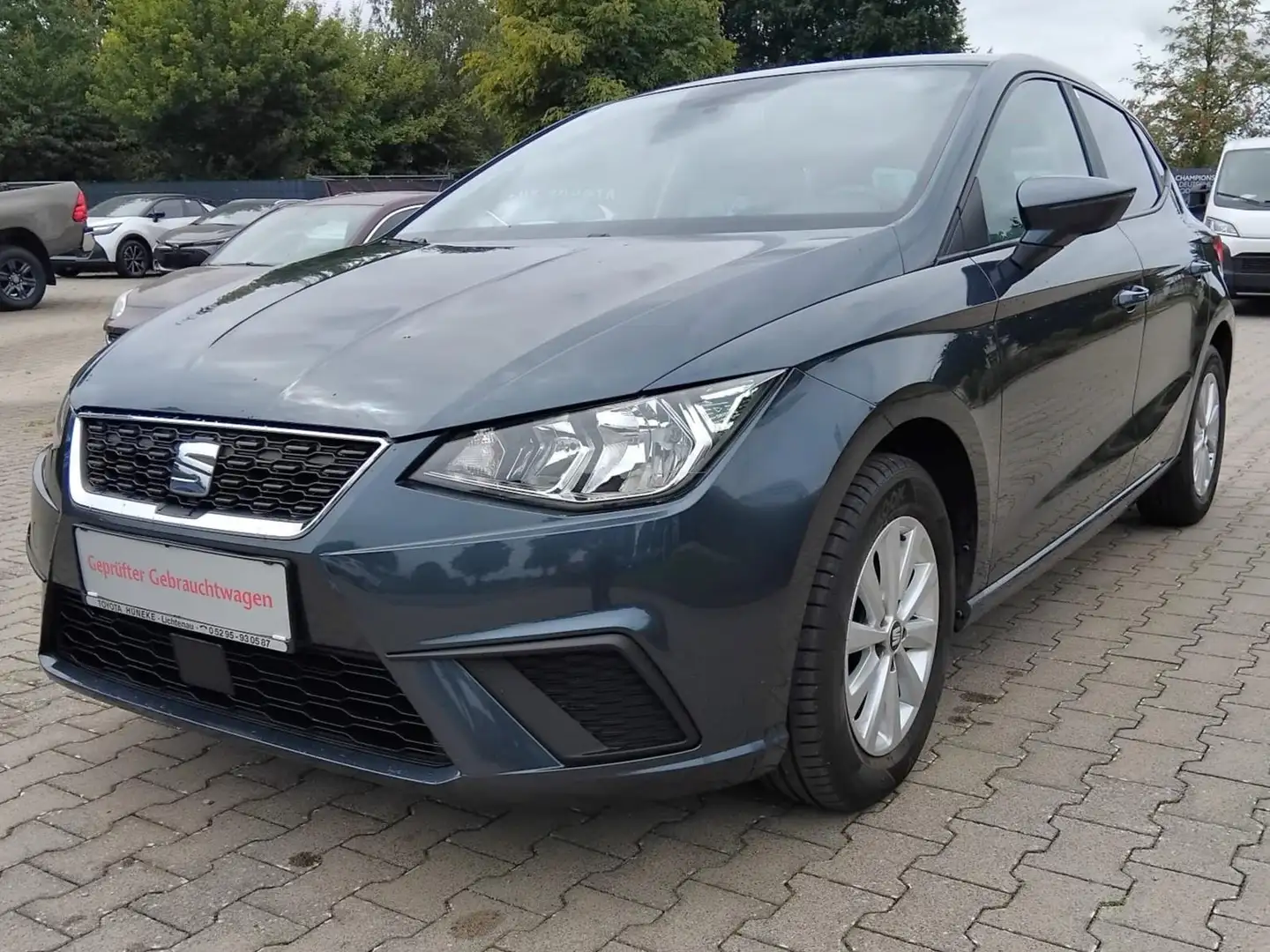 SEAT Ibiza Style 1,0 TSI *AHK*SHZ*CarPlay/AndroidAuto*PDC* Grau - 1