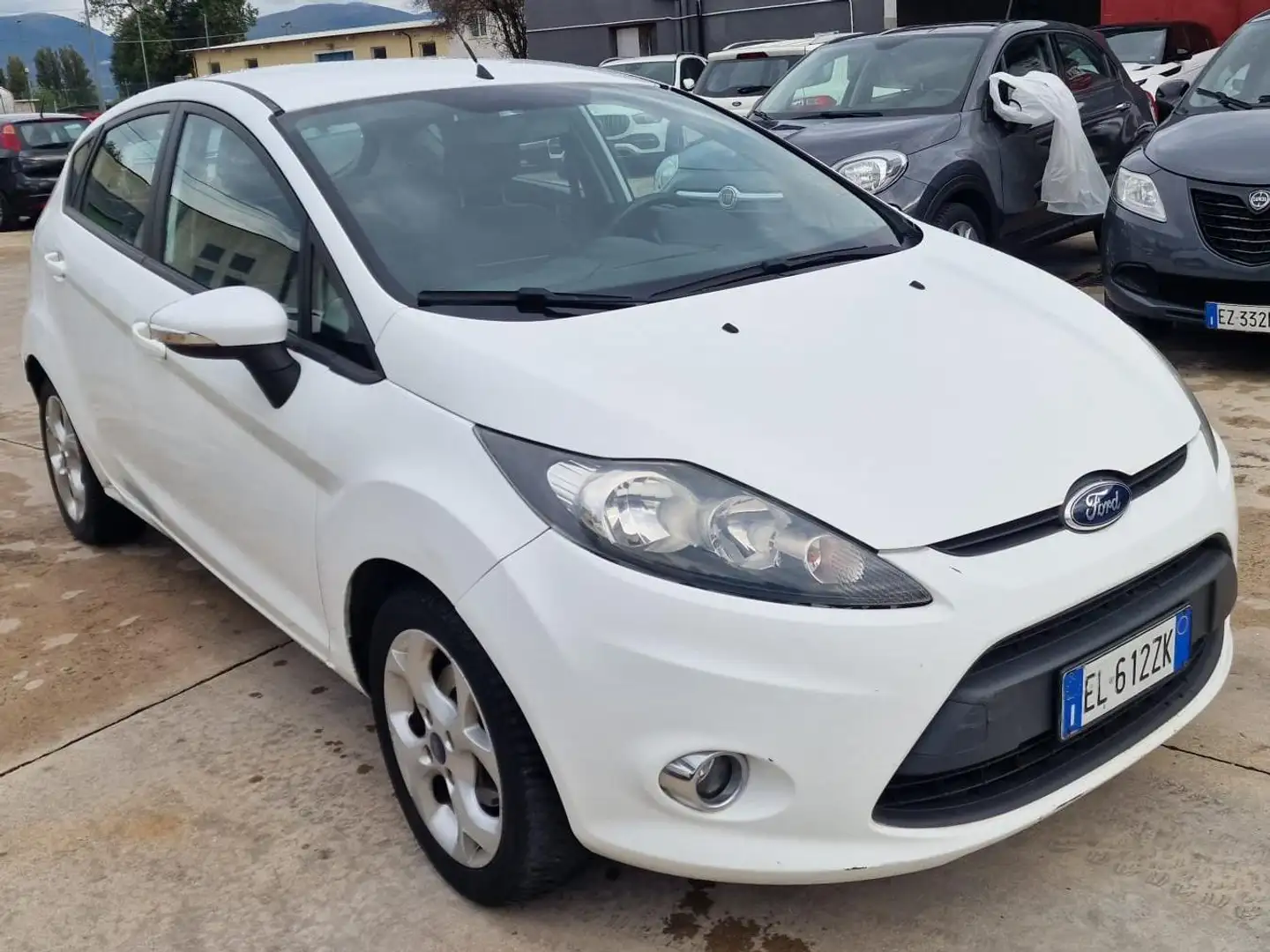 Ford Fiesta Fiesta  5p 1.4 tdci UNICO PROPRIETARIO 138MILA KM Bianco - 2