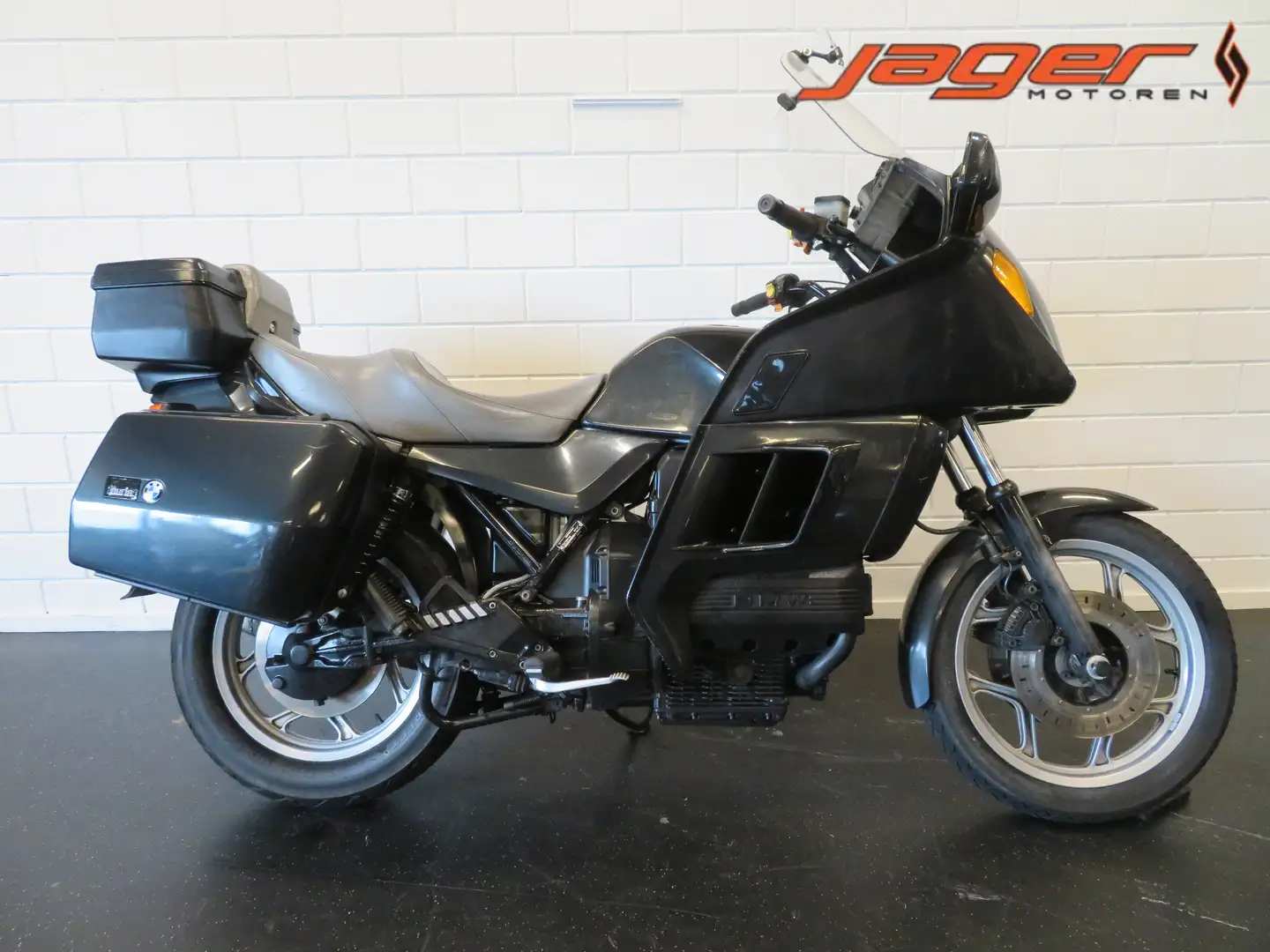 BMW K 100 LT TOURING TOURBUFFEL TOP! Noir - 1