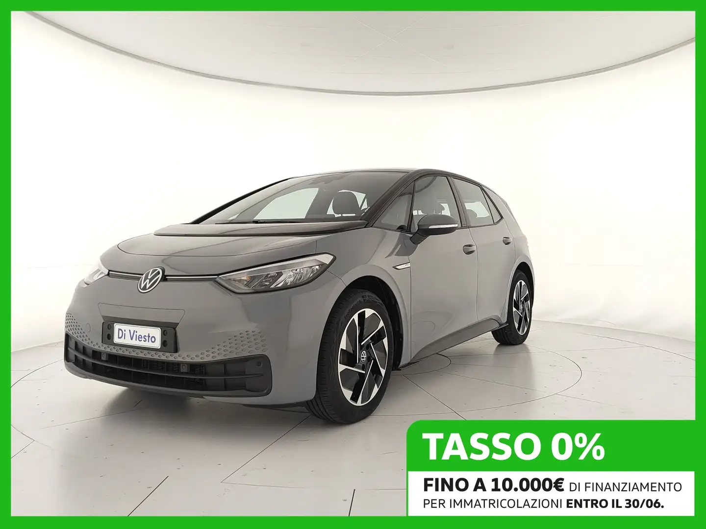 Volkswagen ID.3 58 kwh pro performance (4 ANNI GAR) + COMFORT PACK Gris - 1