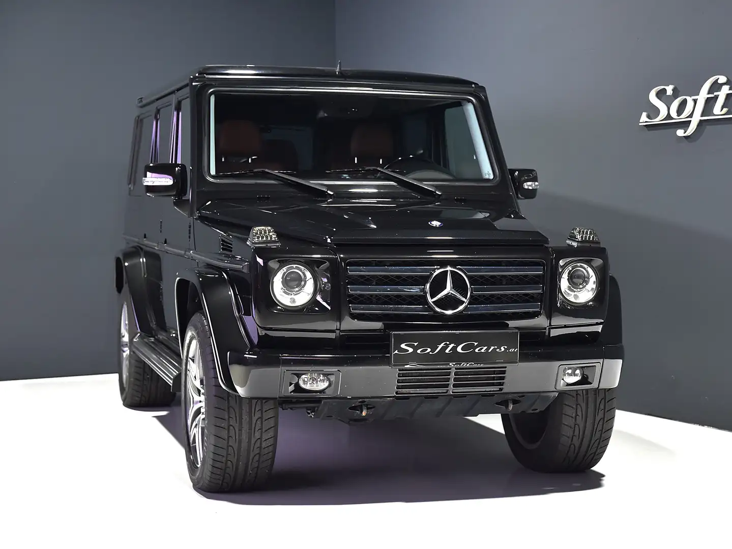 Mercedes-Benz G 500 5.5 V8*Designo*Servicegepflegt*AHK*Kamera*Xenon* Noir - 2