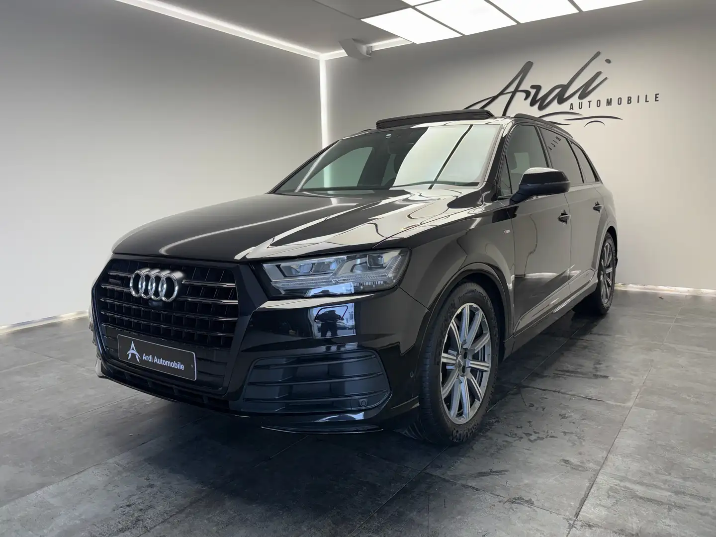 Audi Q7 3.0 TDi V6 Quattro *7PLACES*CAMERA 360*1ER PROPRIO Noir - 1