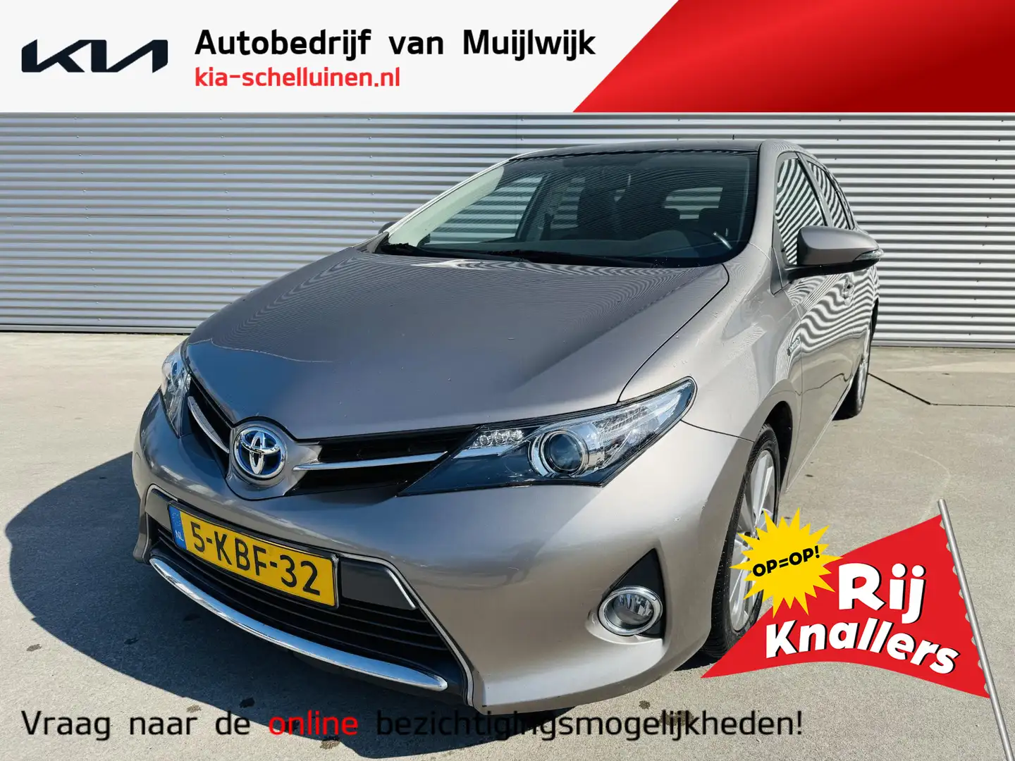 Toyota Auris 1.8 Hybrid Lease Panoramadak | Trekhaak | Navi | C Bruin - 1