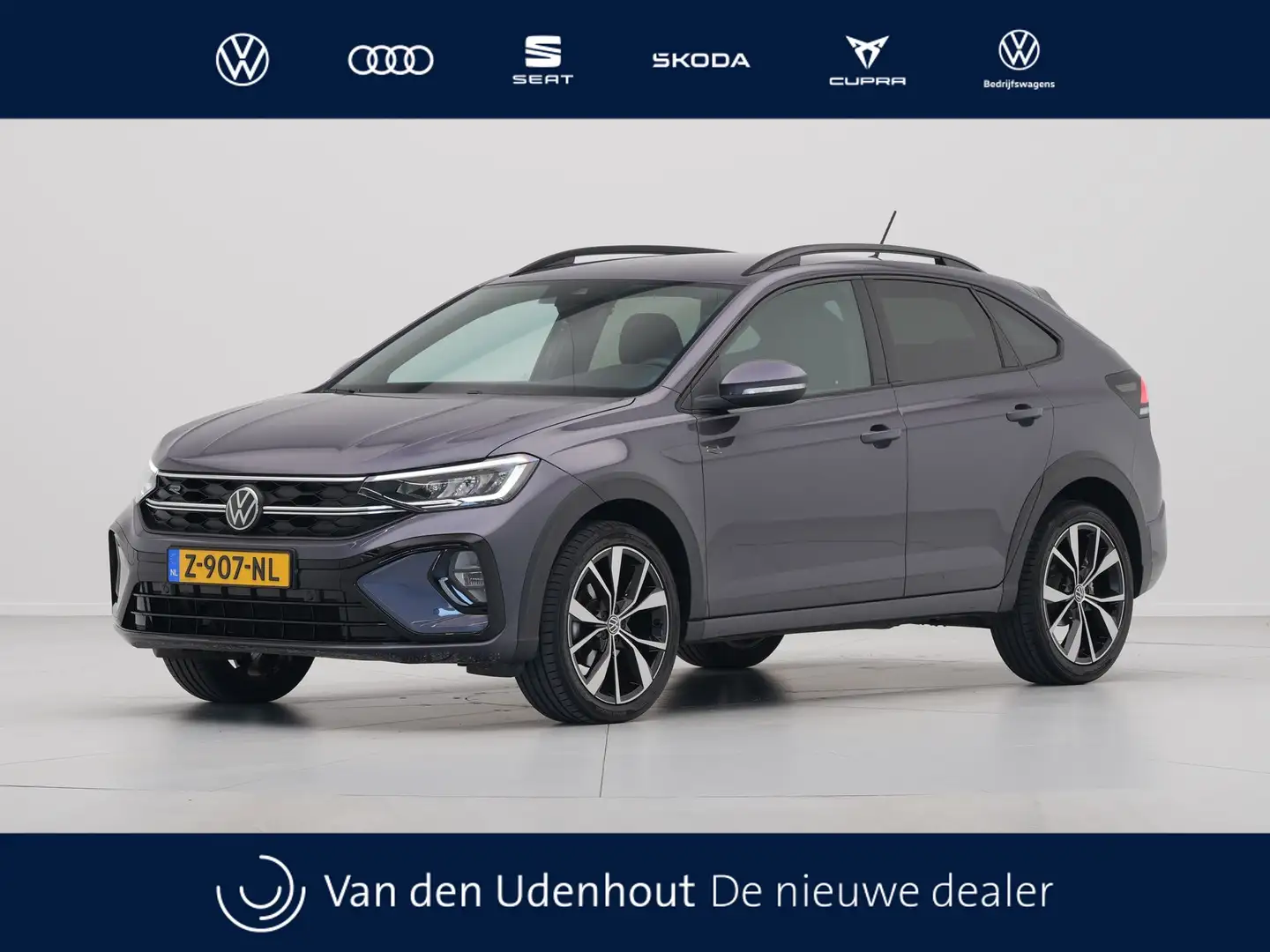 Volkswagen Taigo 1.0 TSI 115pk DSG R-Line Navi via App Pdc Clima 18 Grijs - 1
