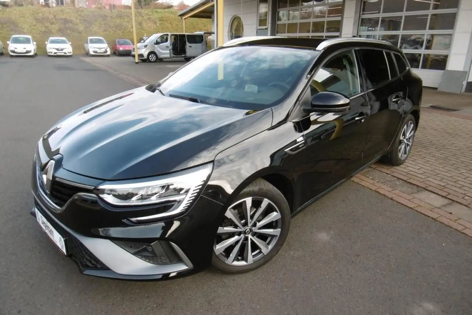 Renault Megane Grandt.1,5EDC+R.S. Line+AHK+SHZ+RFK+9,3 Noir - 1