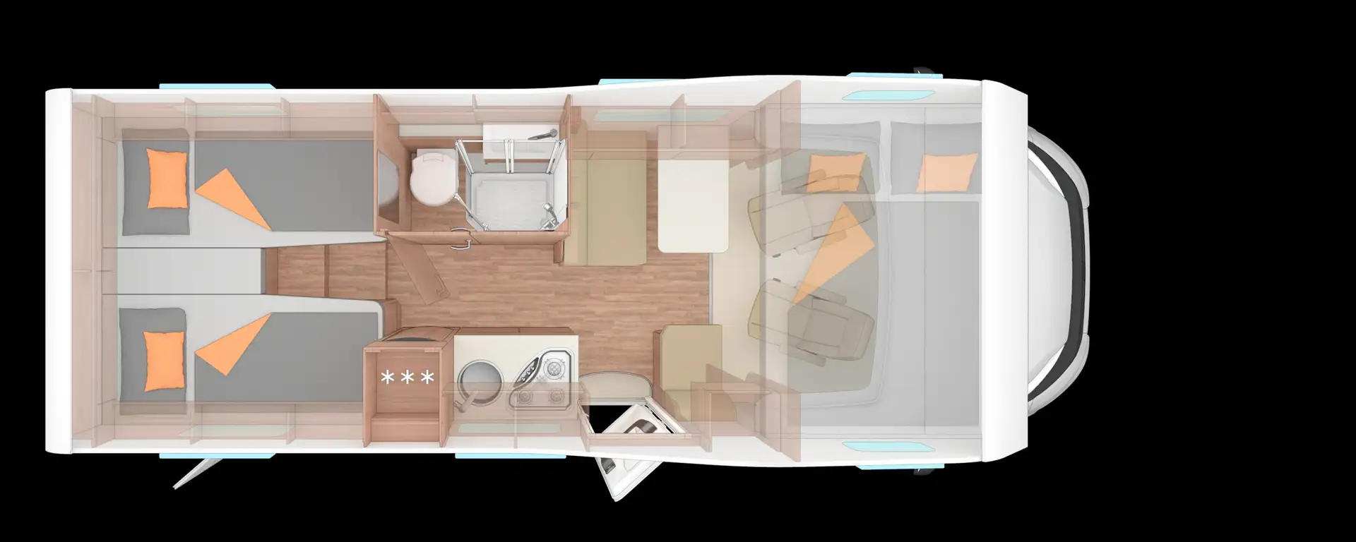 Weinsberg CaraHome 650 MEG Grau - 2
