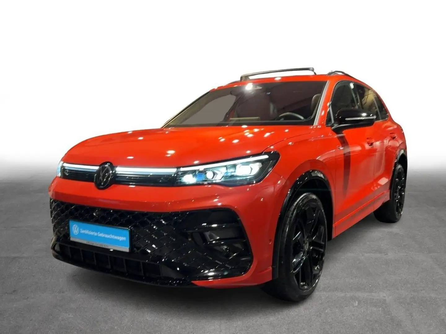Volkswagen Tiguan 2.0TDI DSG R-Line 4x4 STHZG P-DACH LEDER Rot - 2