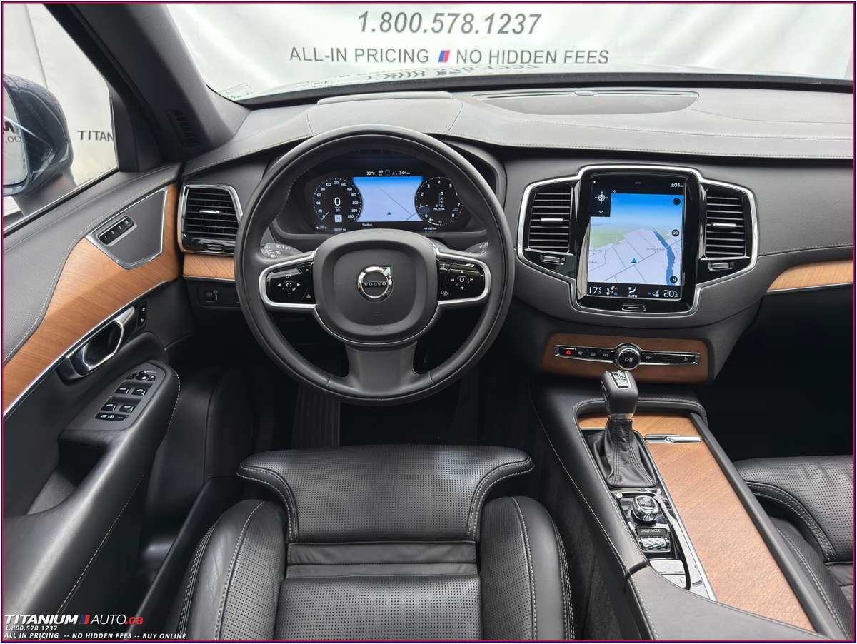 2020 Volvo XC90 T6 Inscription AWD-Massage Cooled Leather-HUD-GPS- thumb 12