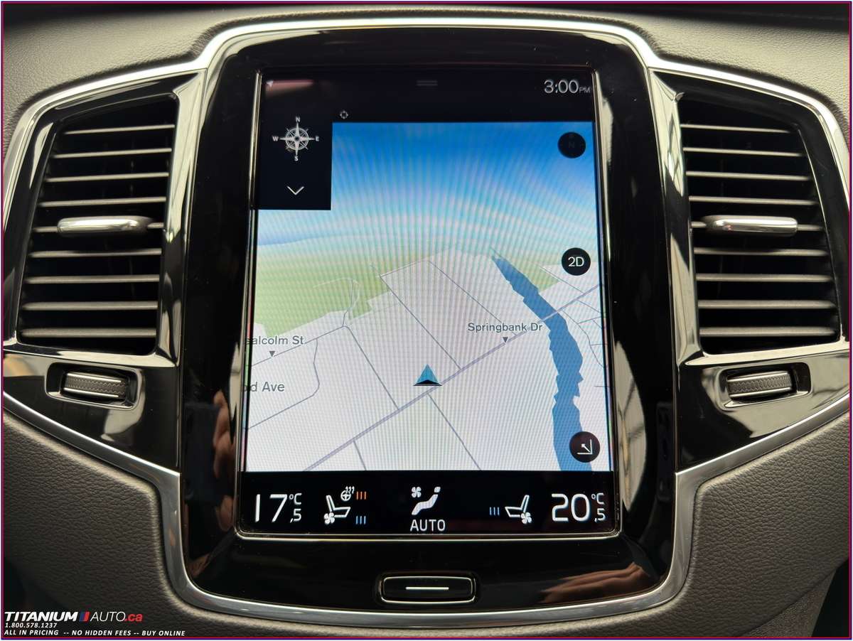 2020 Volvo XC90 T6 Inscription AWD-Massage Cooled Leather-HUD-GPS- thumb 22