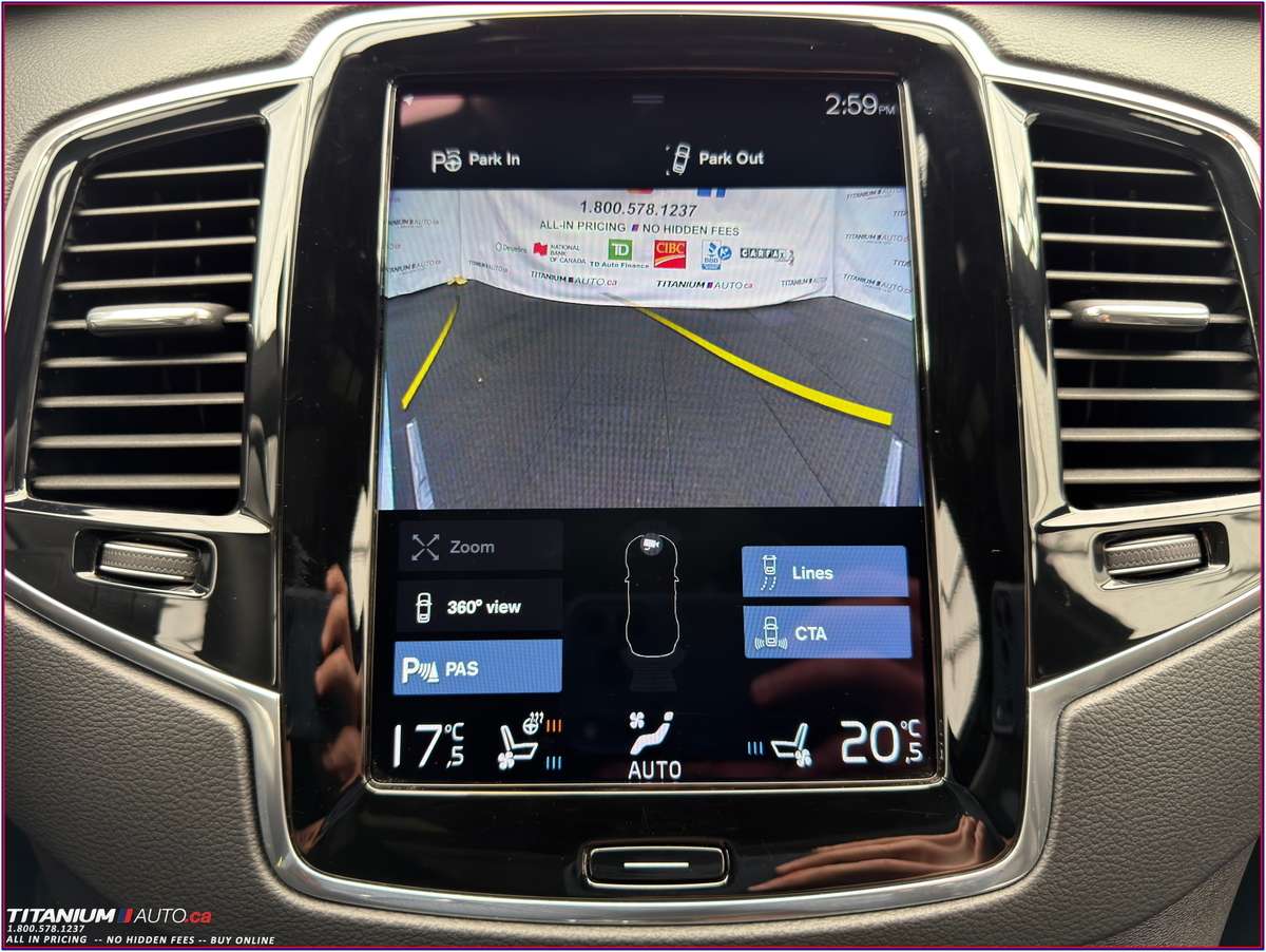 2020 Volvo XC90 T6 Inscription AWD-Massage Cooled Leather-HUD-GPS- thumb 15